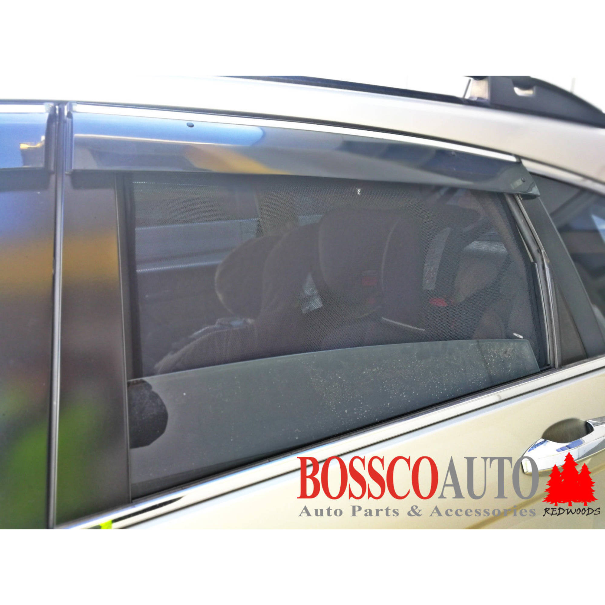 Magnetic Sun Shades Suitable for Honda CRV RE series (Model years: 2007 to 2011)