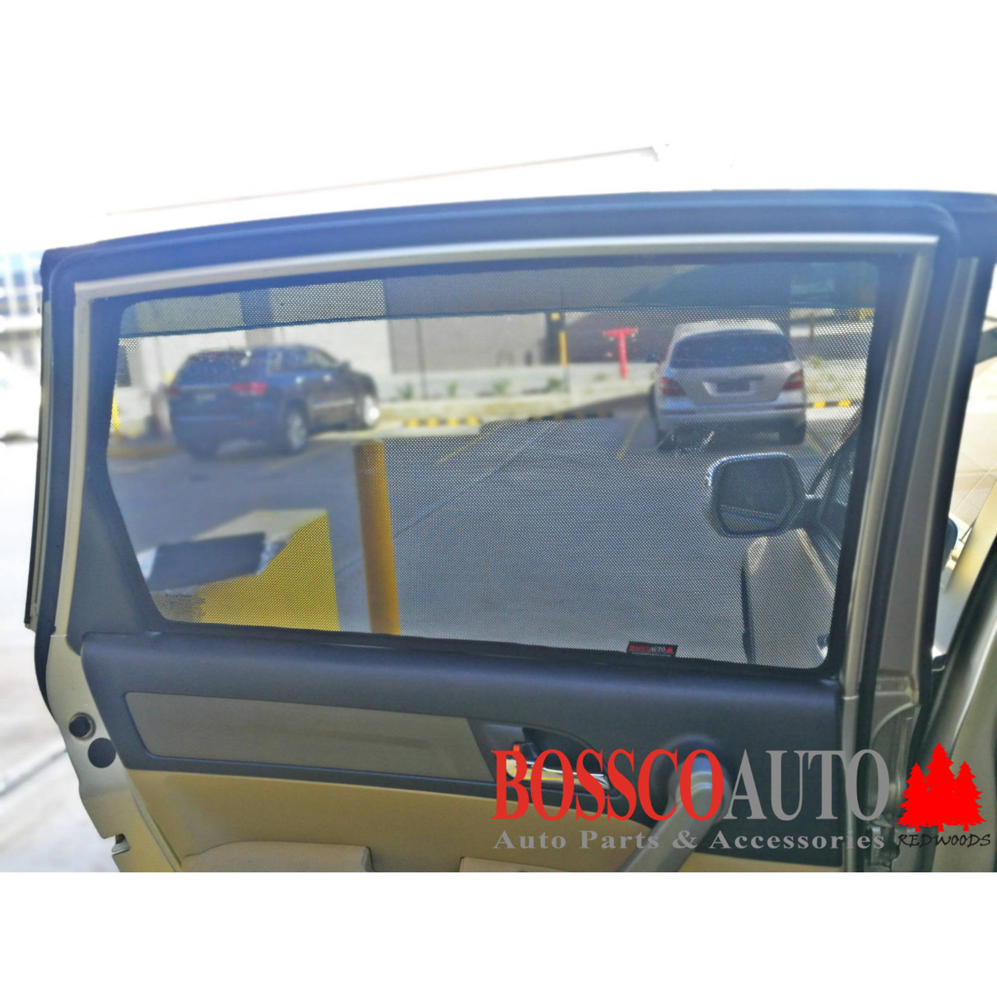 Magnetic Sun Shades Suitable for Honda CRV RE series (Model years: 2007 to 2011)