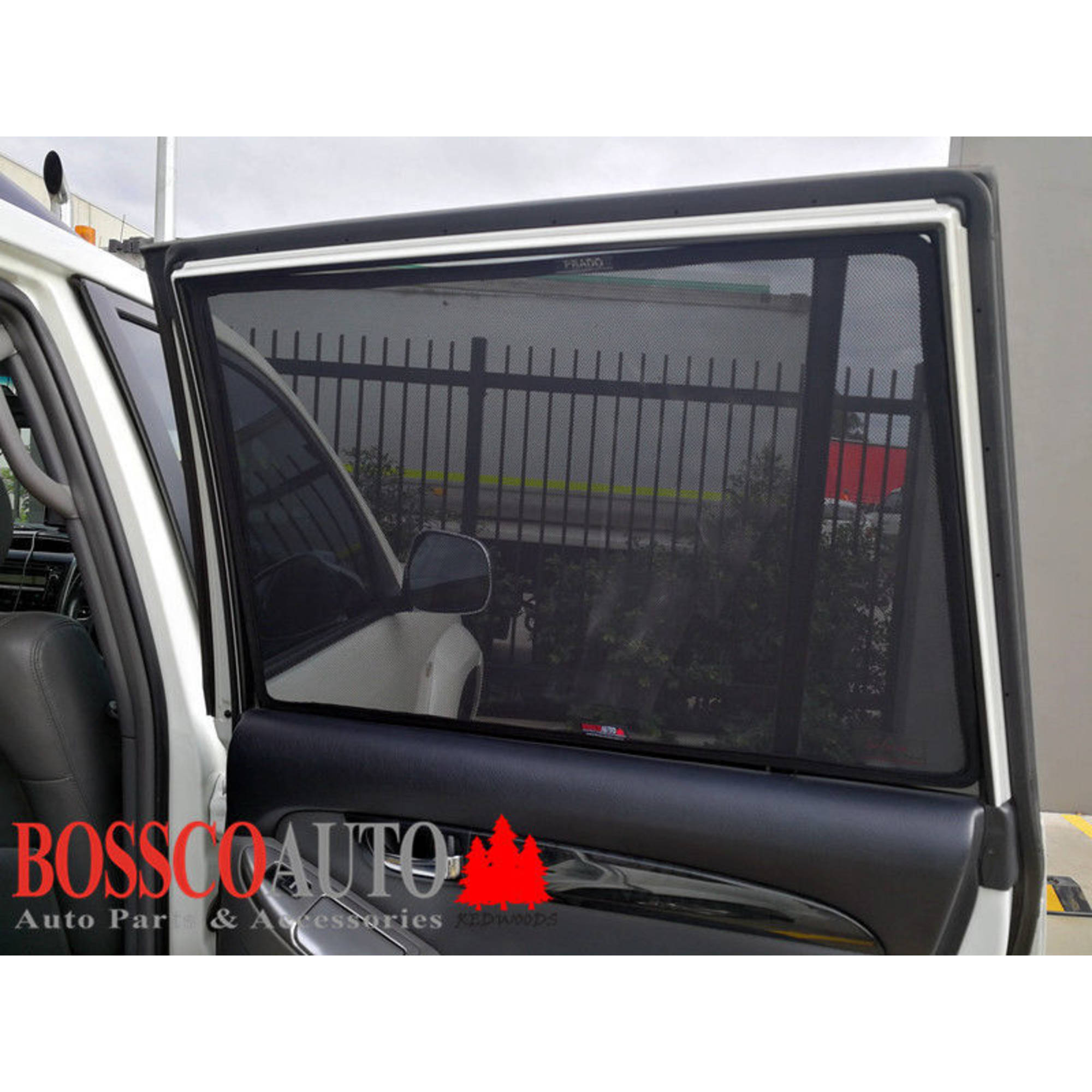 Magnetic Sun Shades suitable for TOYOTA PRADO 120 Series 2003-2009