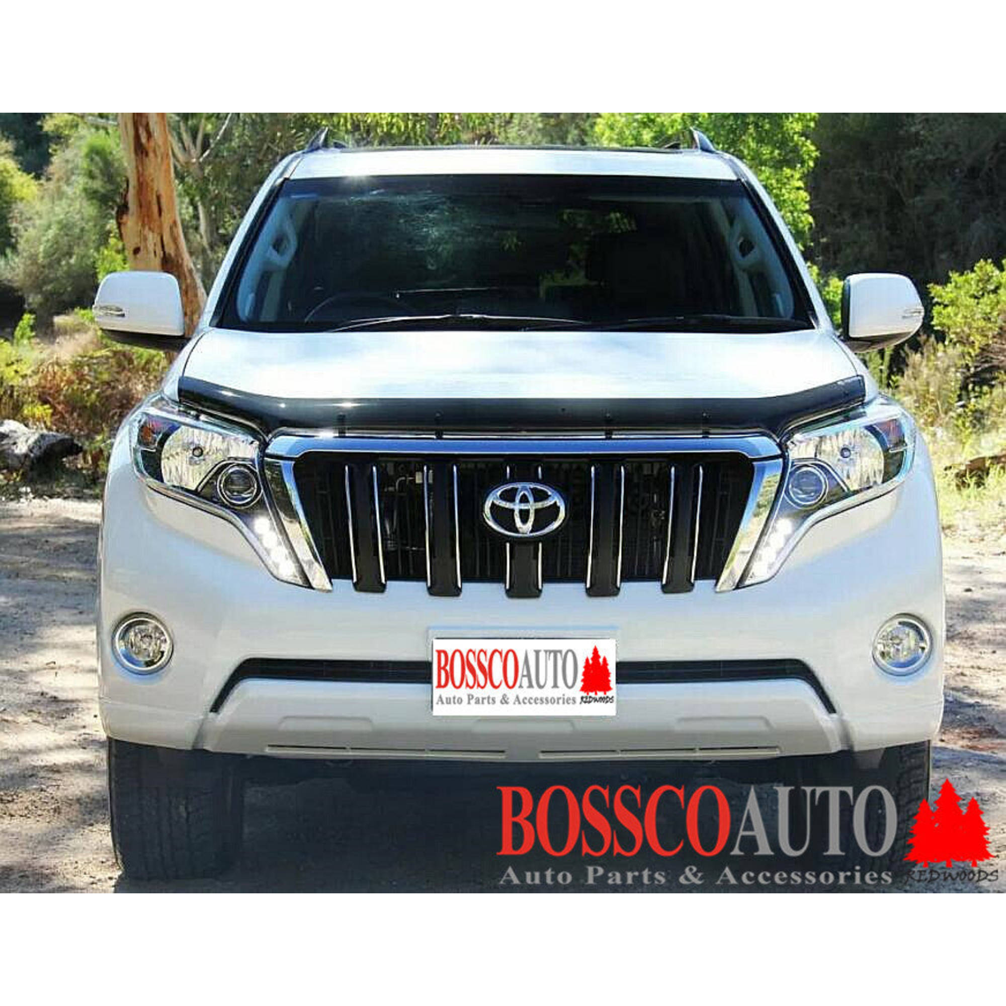Bonnet Protector suitable for Toyota Prado 150 Series 2 2014-2018