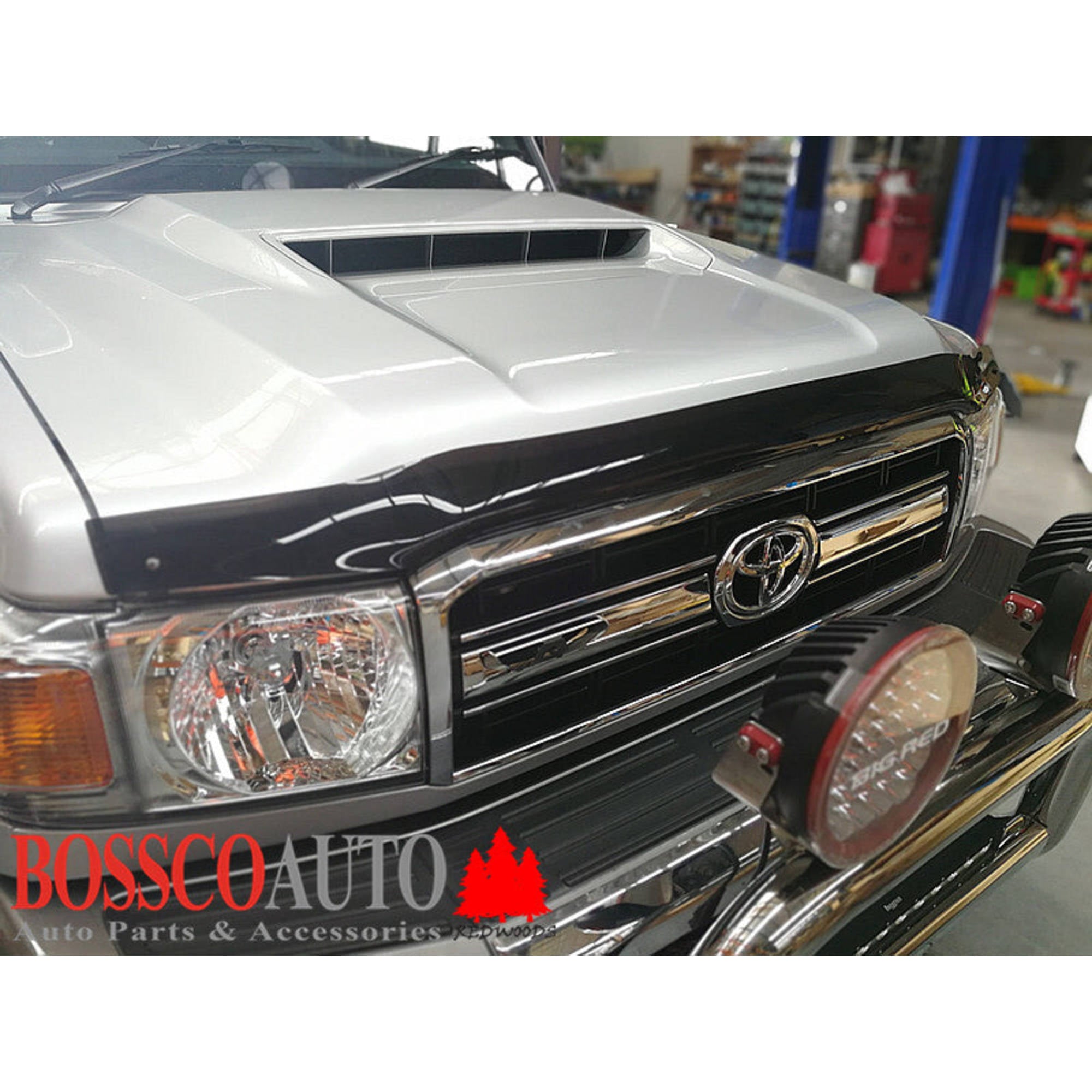 Bonnet Protector suitable for Toyota Landcruiser 70, 76, 78, 79 Series 2007-2016