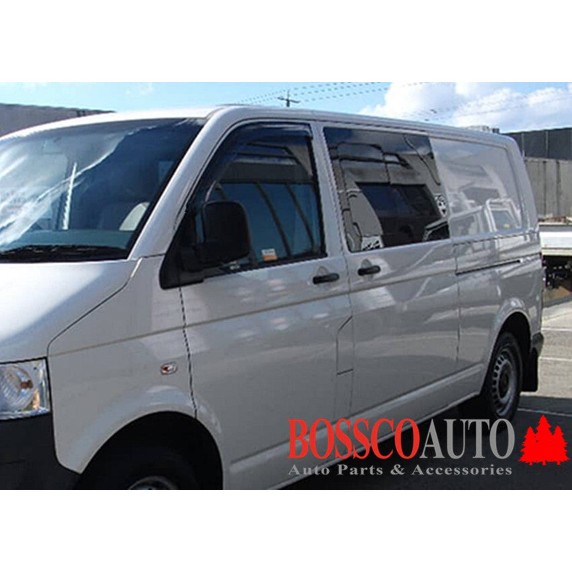 Weathershields Window Visors suitable for Volkswagen Transporter T5 2004-2015