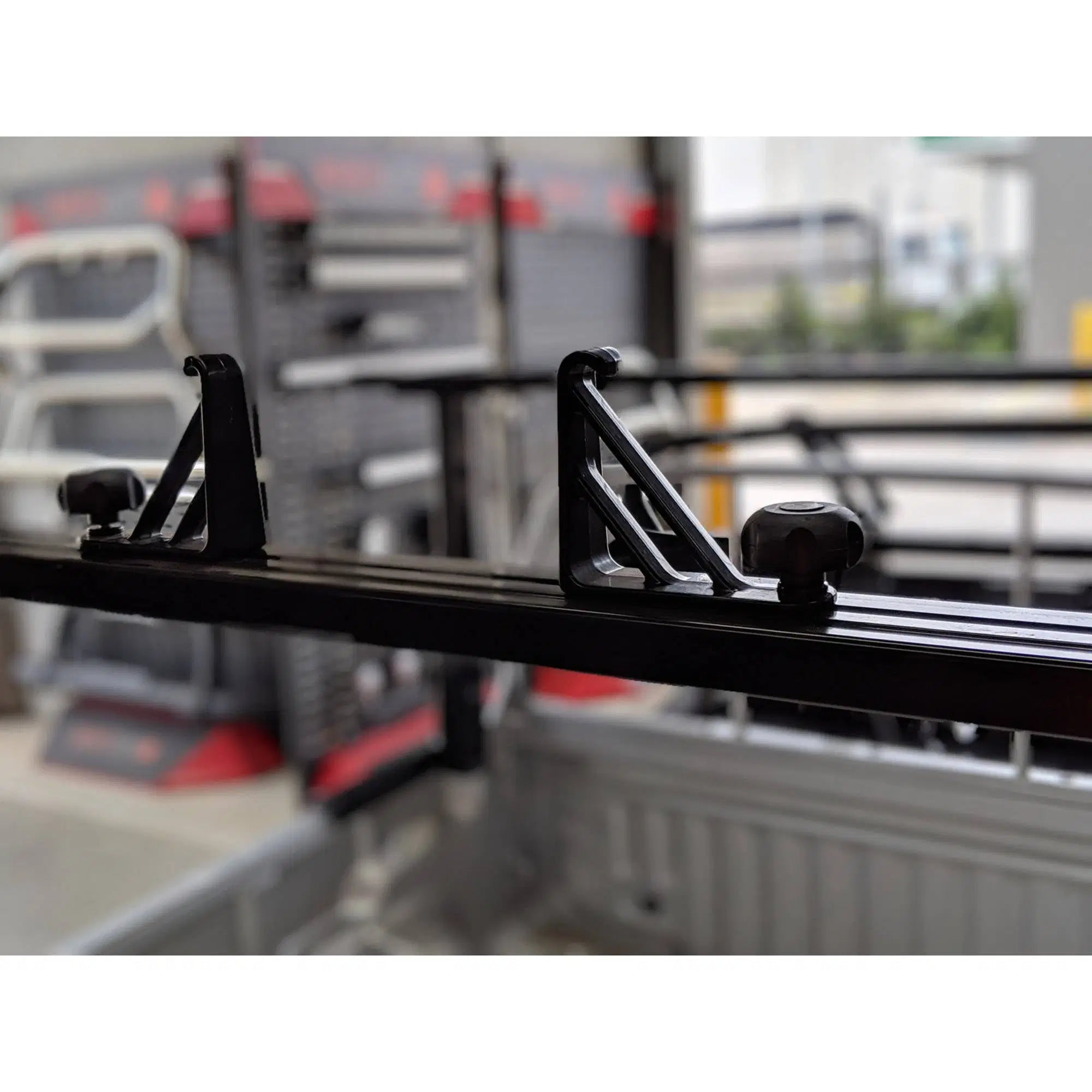 Aluminium Black Adjustable Ute Tub Ladder Rack – Multi Height Heavy Duty System