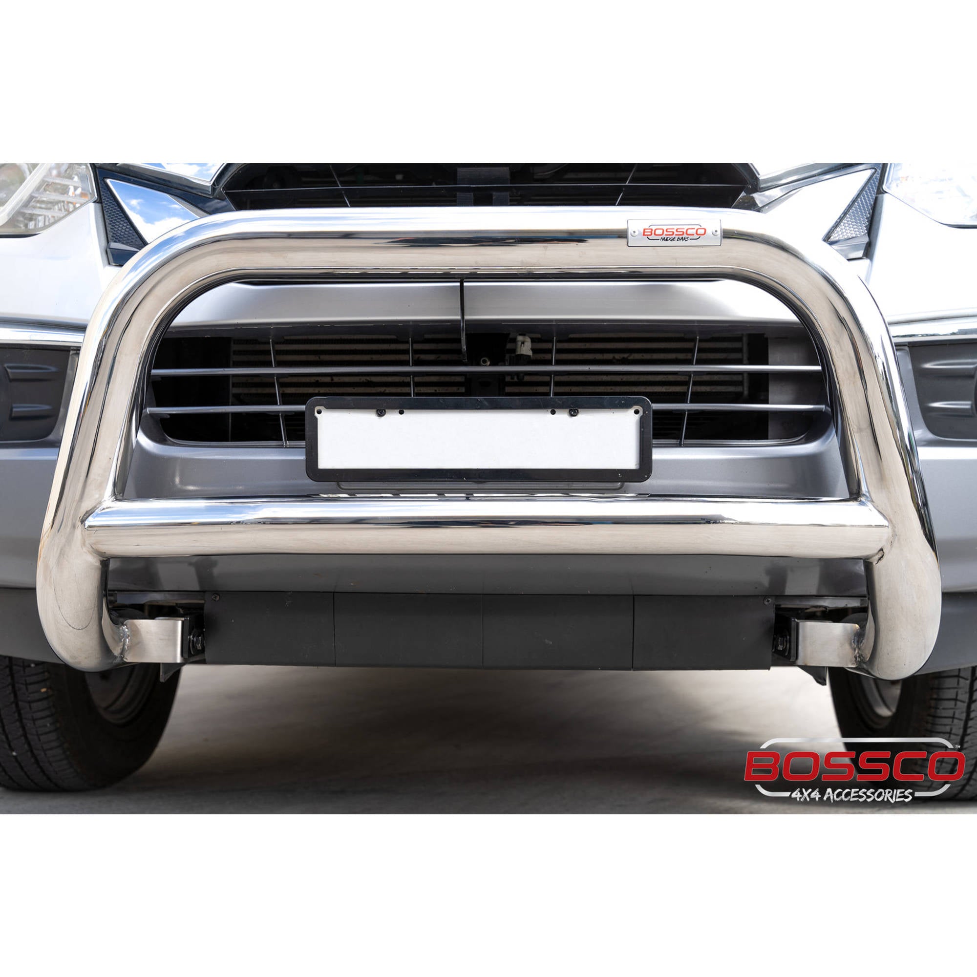 Chrome Low Nudge Bar suitable for Isuzu D-MAX / MU-X 2012-2020