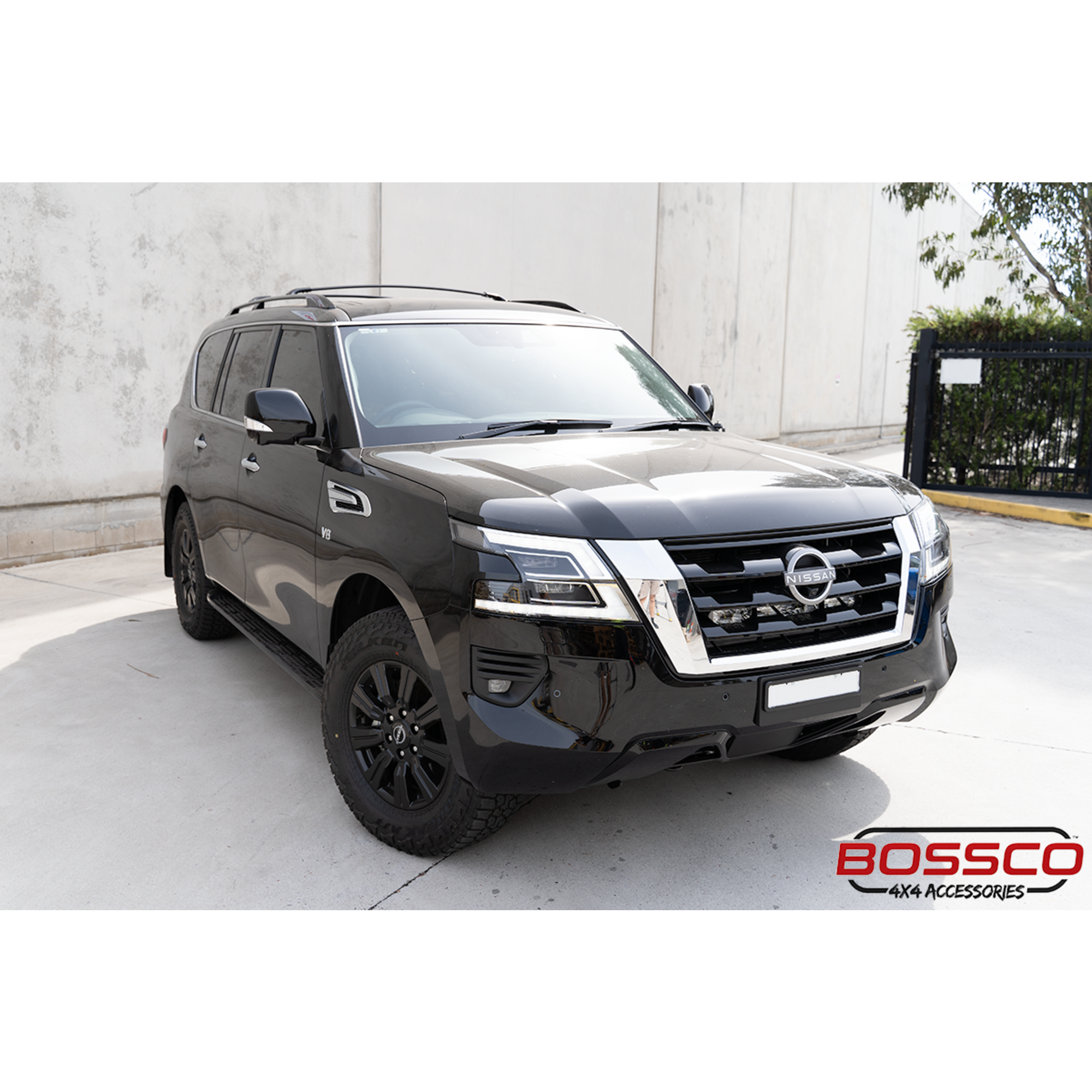Black Roof Racks Suitable For Nissan Patrol Y62 2010-2024