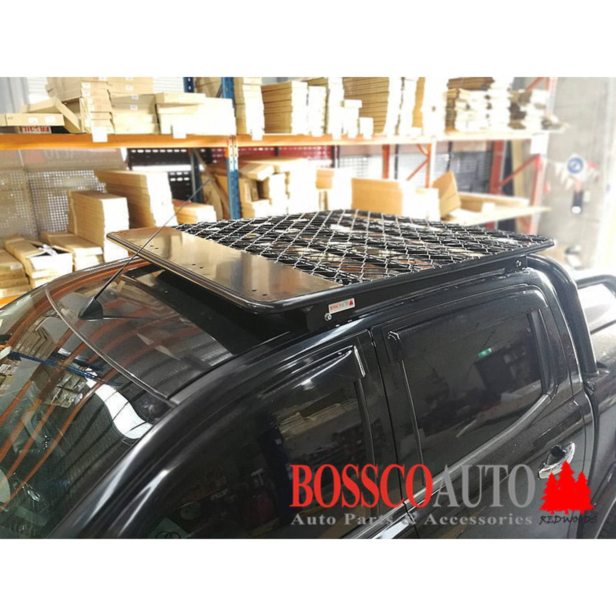 Aluminium Roof Tradesman / Roof Basket (Flat) suitable for Ute