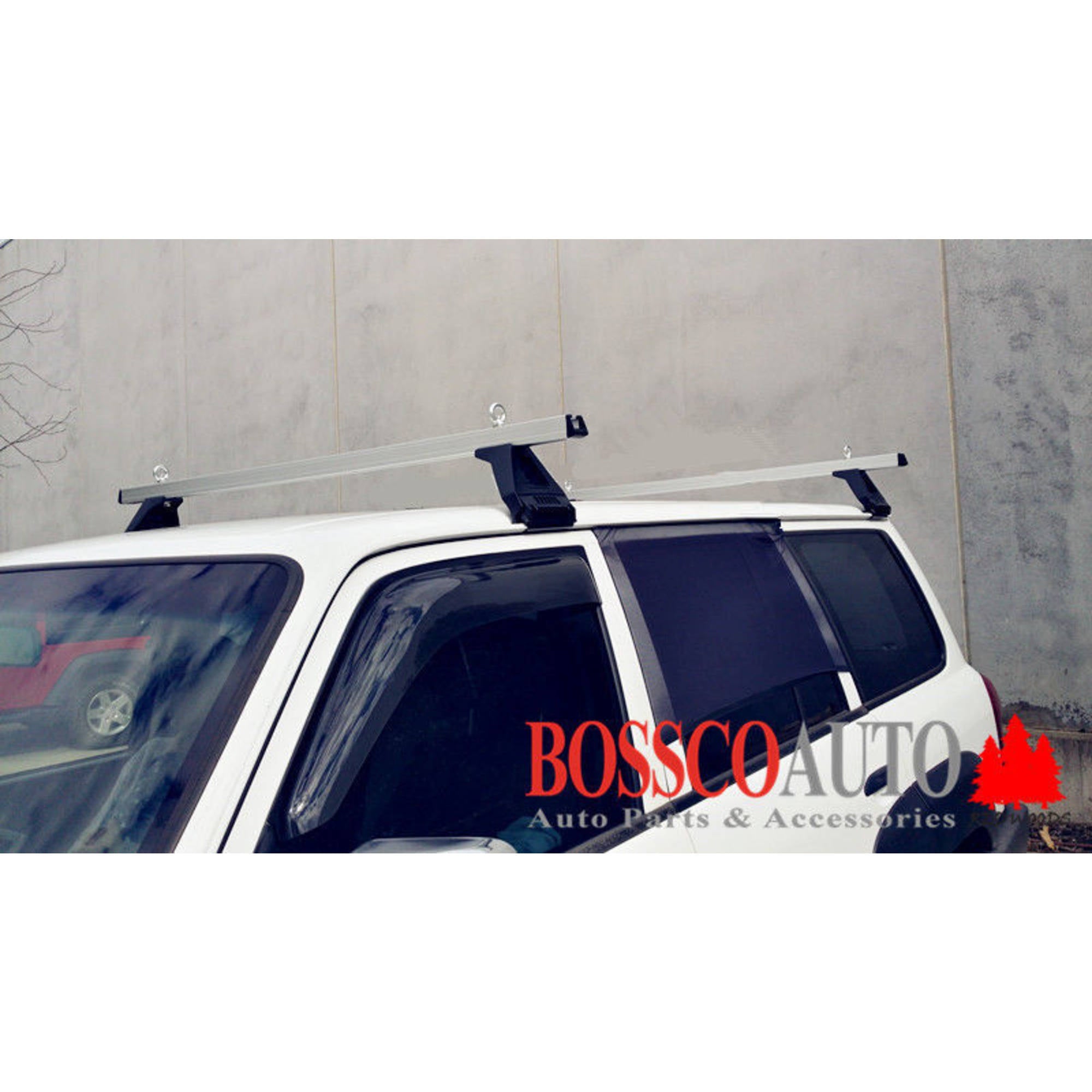 Silver ROOF RACKS Suitable for NISSAN PATROL GQ / GU / Y61 1987-2017