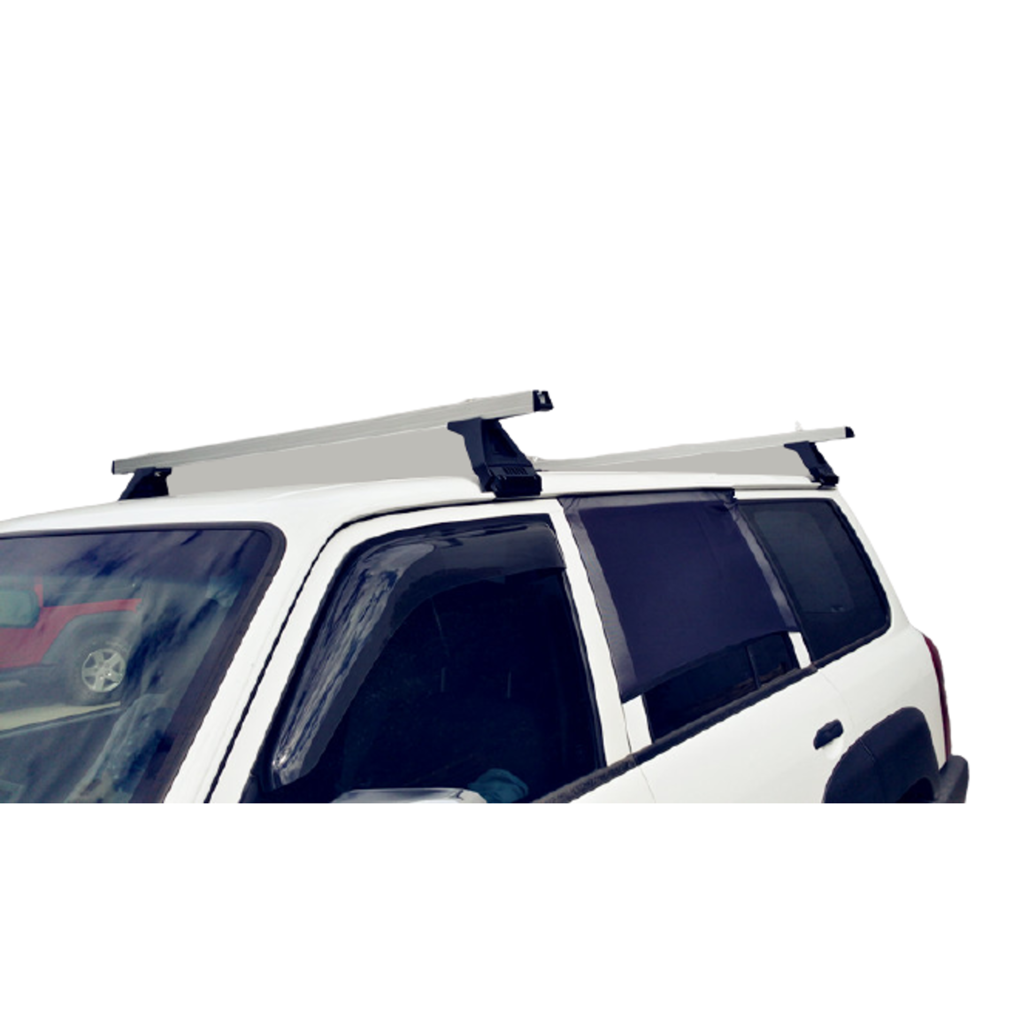 Silver ROOF RACKS Suitable for NISSAN PATROL GQ / GU / Y61 1987-2017