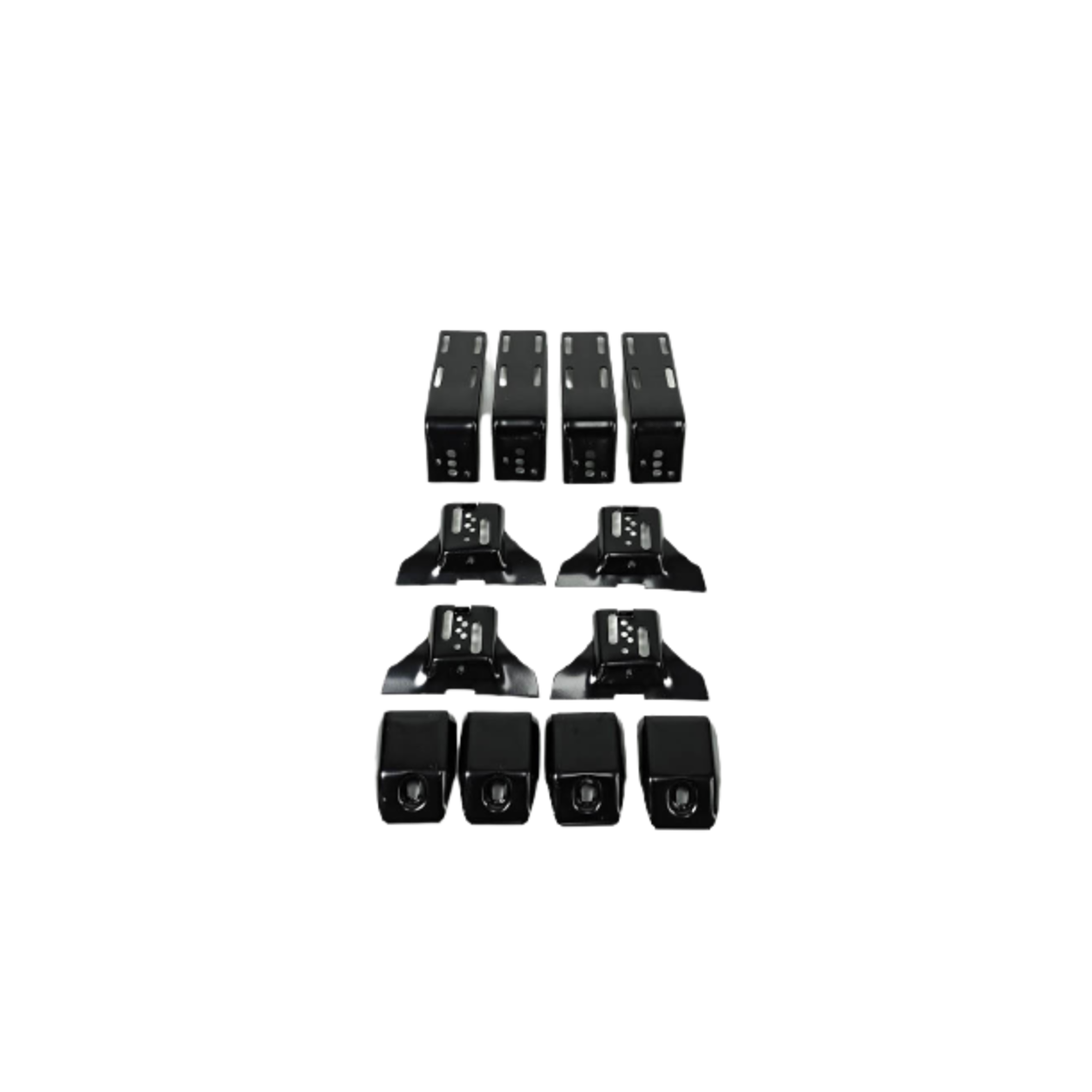 Set of 4 Universal Gutter Mount Bracket (12.5cm-15cm) for Low Roof Roof Basket