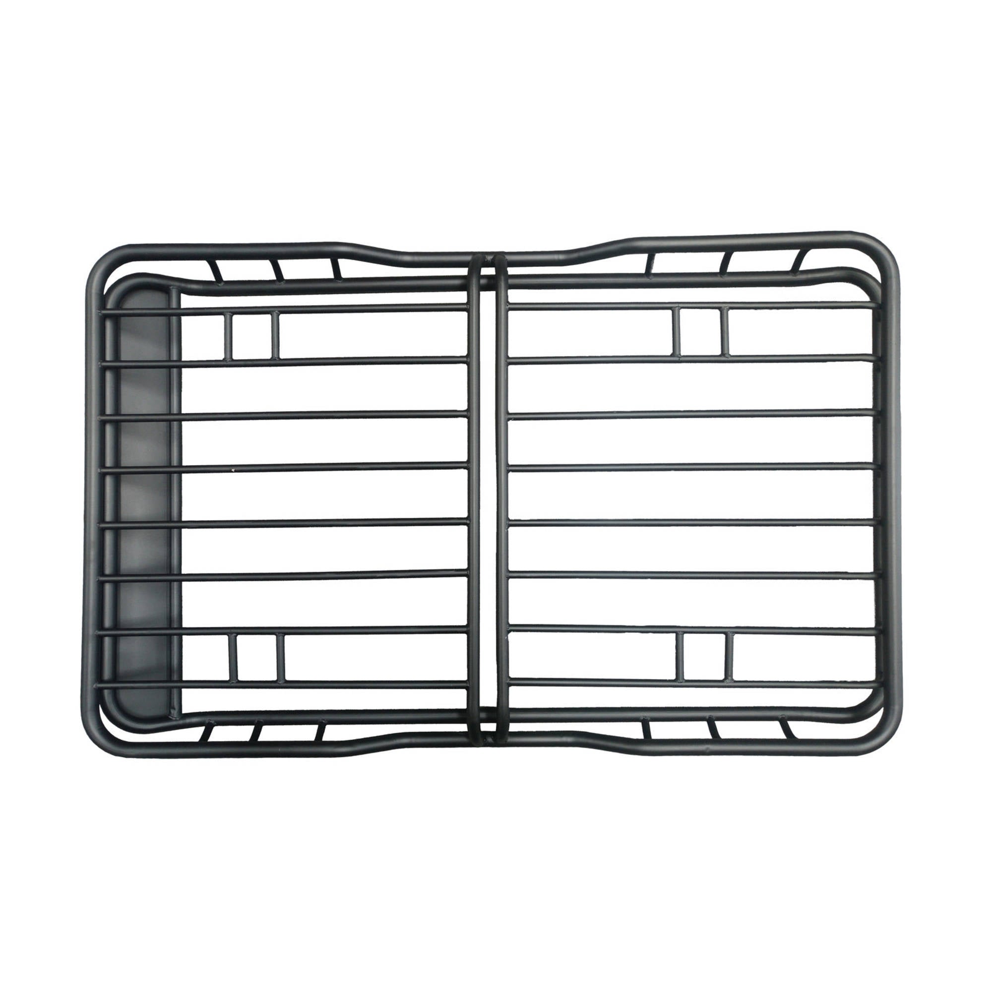 Universal Roof Rack Cargo Basket with Wind Deflector (1600x980x150mm) with FREE set of roof racks