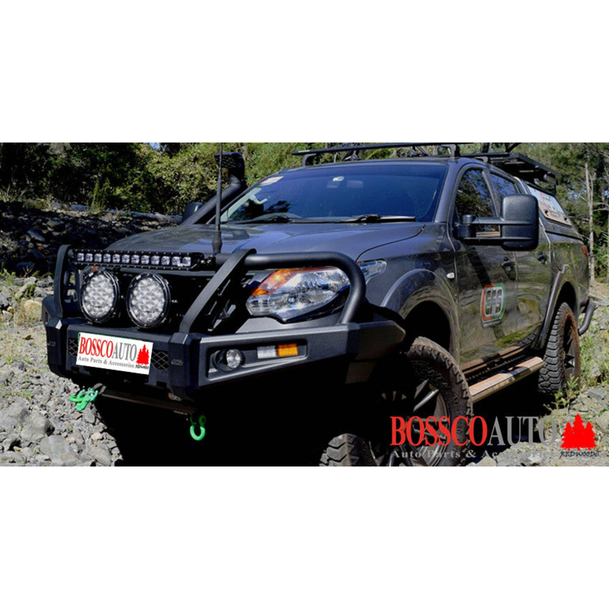 EFS Pioneer Full Bumper Replacement Bullbar Suitable For Mitsubishi Triton MQ 2015-2019
