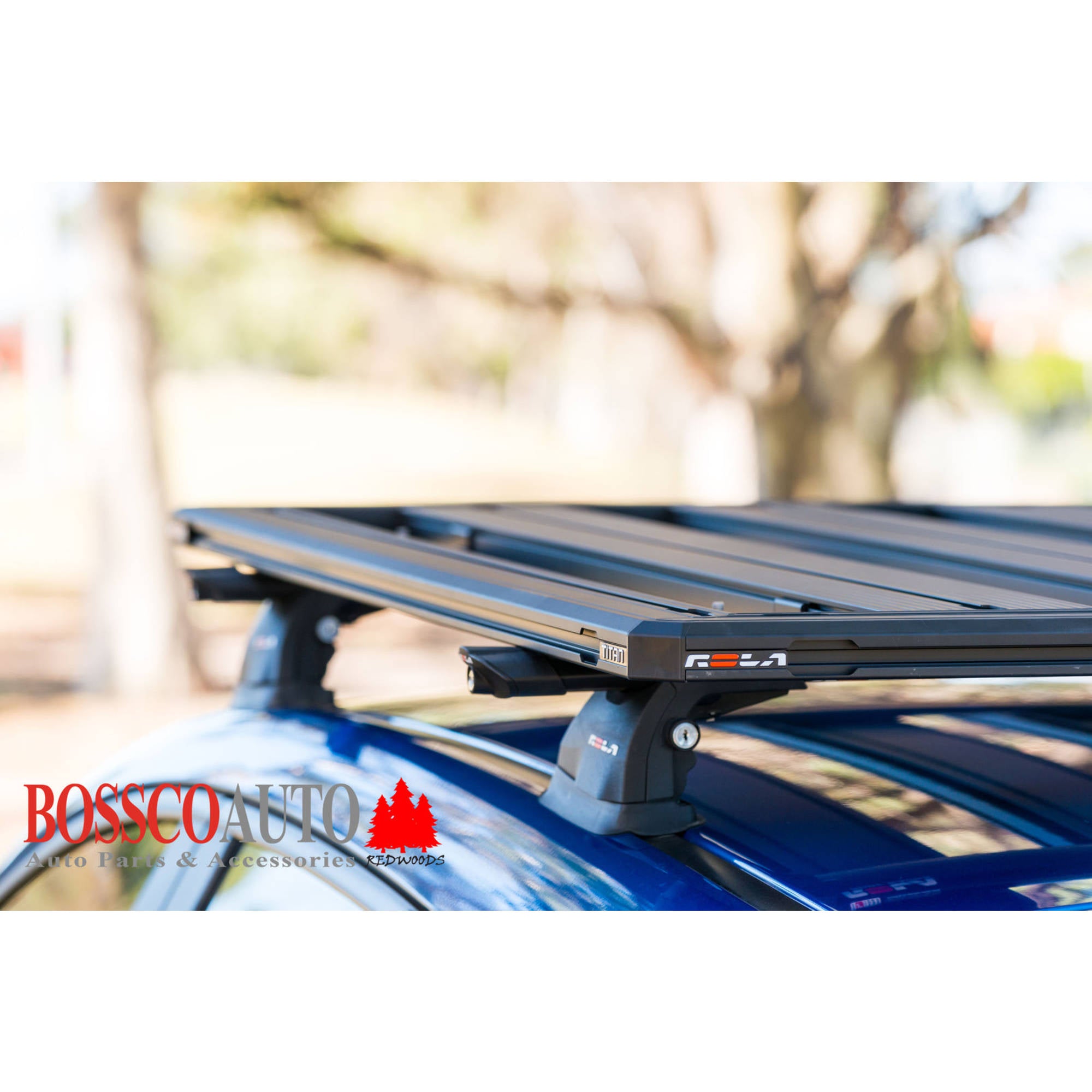 Titan MKII Aluminium Tray Black Roof Basket Tray Cargo Carrier 1500x1200mm