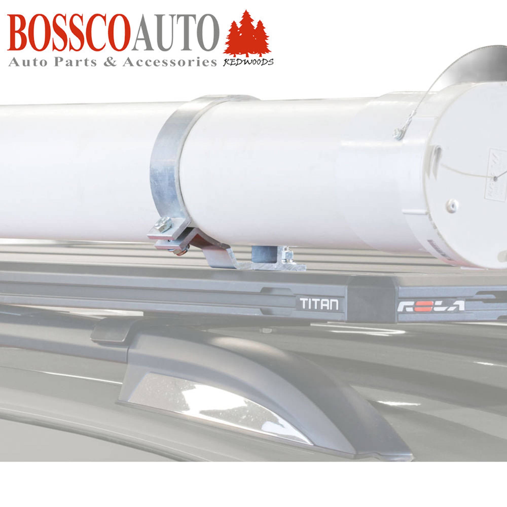 ROLA RHSPC Multi-Fit Conduit Bazooka Pipe Conduit Clamp Holder 100MM - Set of 3