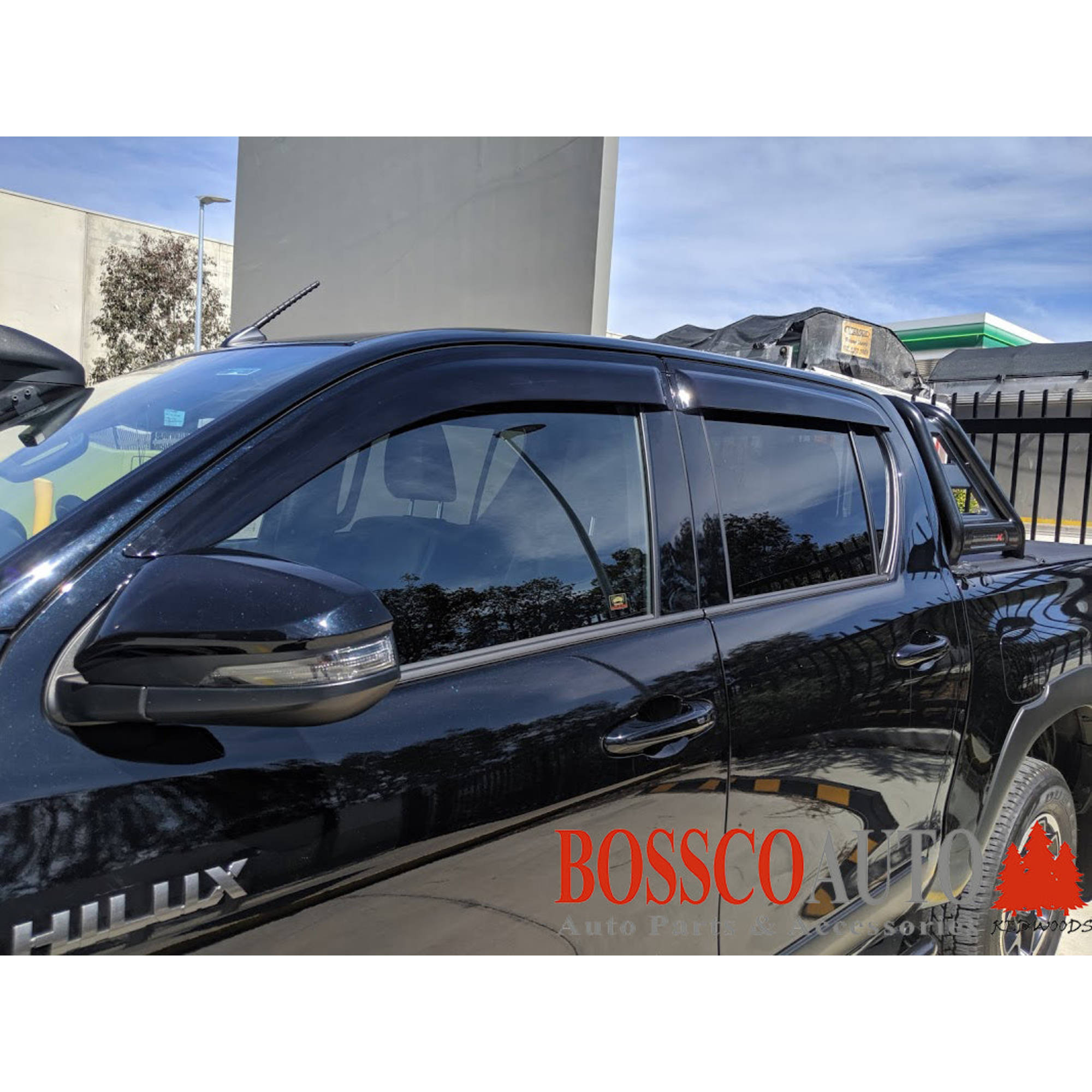 Weather Shields suitable for Toyota Hilux SR5 Rogue Rugged X 2005-2024