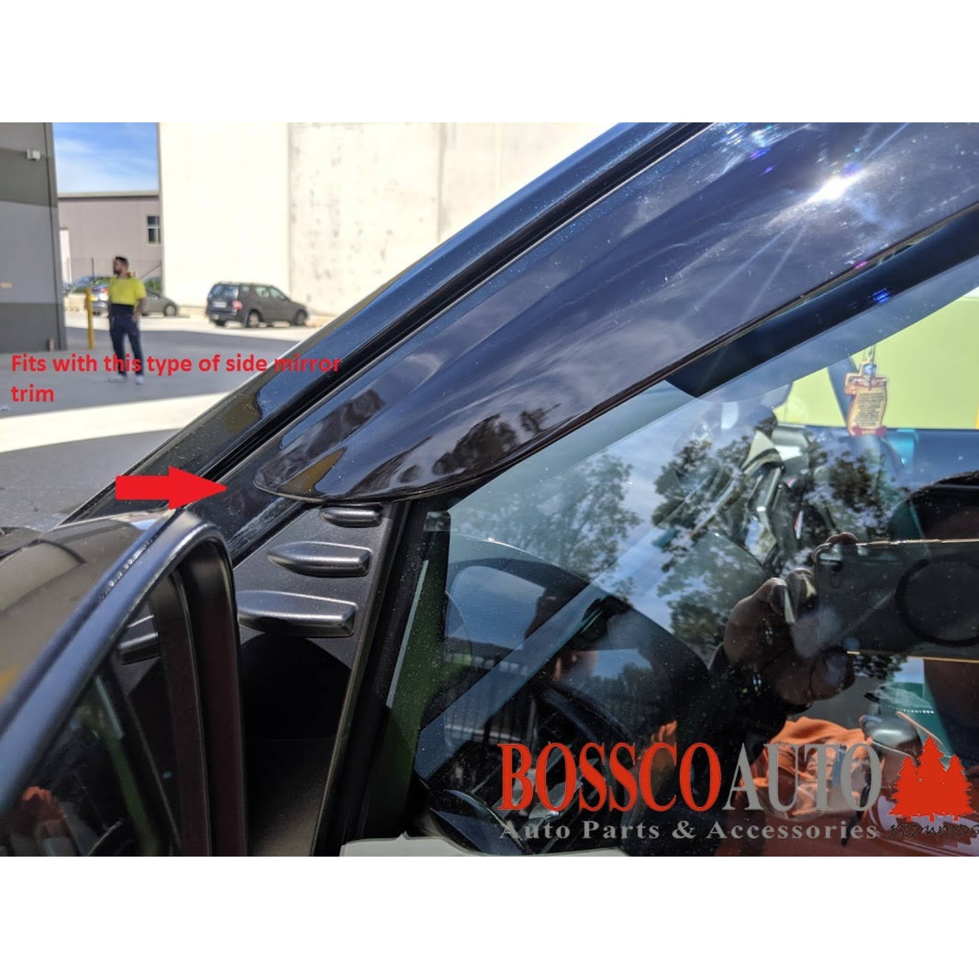 Weather Shields suitable for Toyota Hilux SR5 Rogue Rugged X 2005-2024