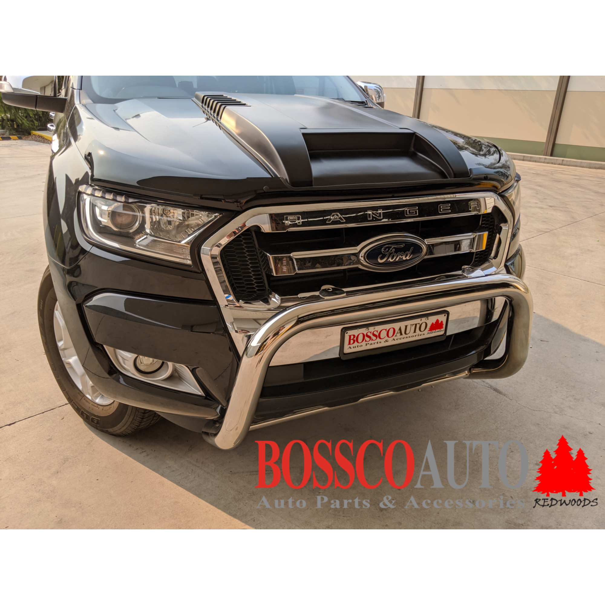 Bonnet Scoop Suitable For Ford Ranger MKII 2015-2018
