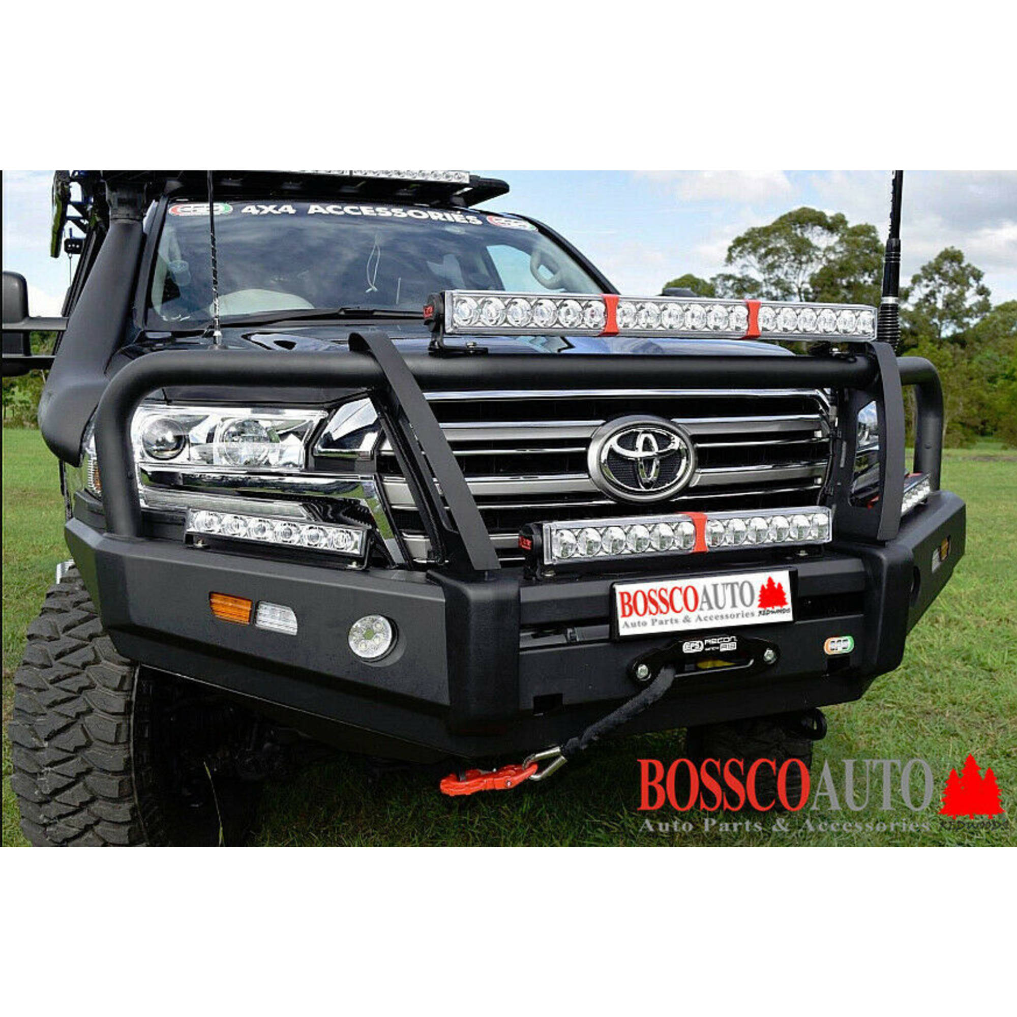 EFS Full Bumper Replacement Bullbar Suitable for Toyota Landcruiser 200 Series 2016+