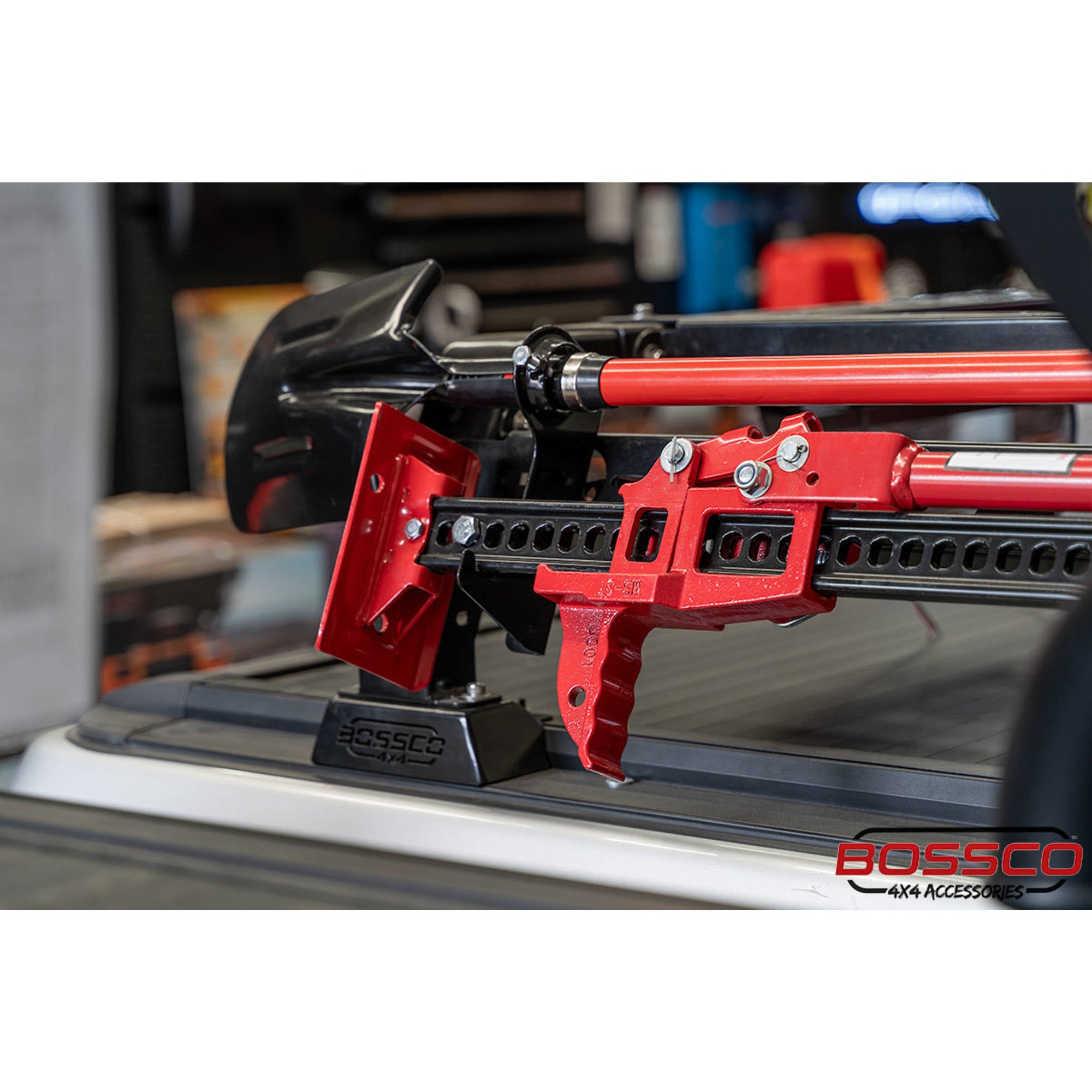 High Lift Jack & Shovel Roof Rack Holder Bracket Clamp