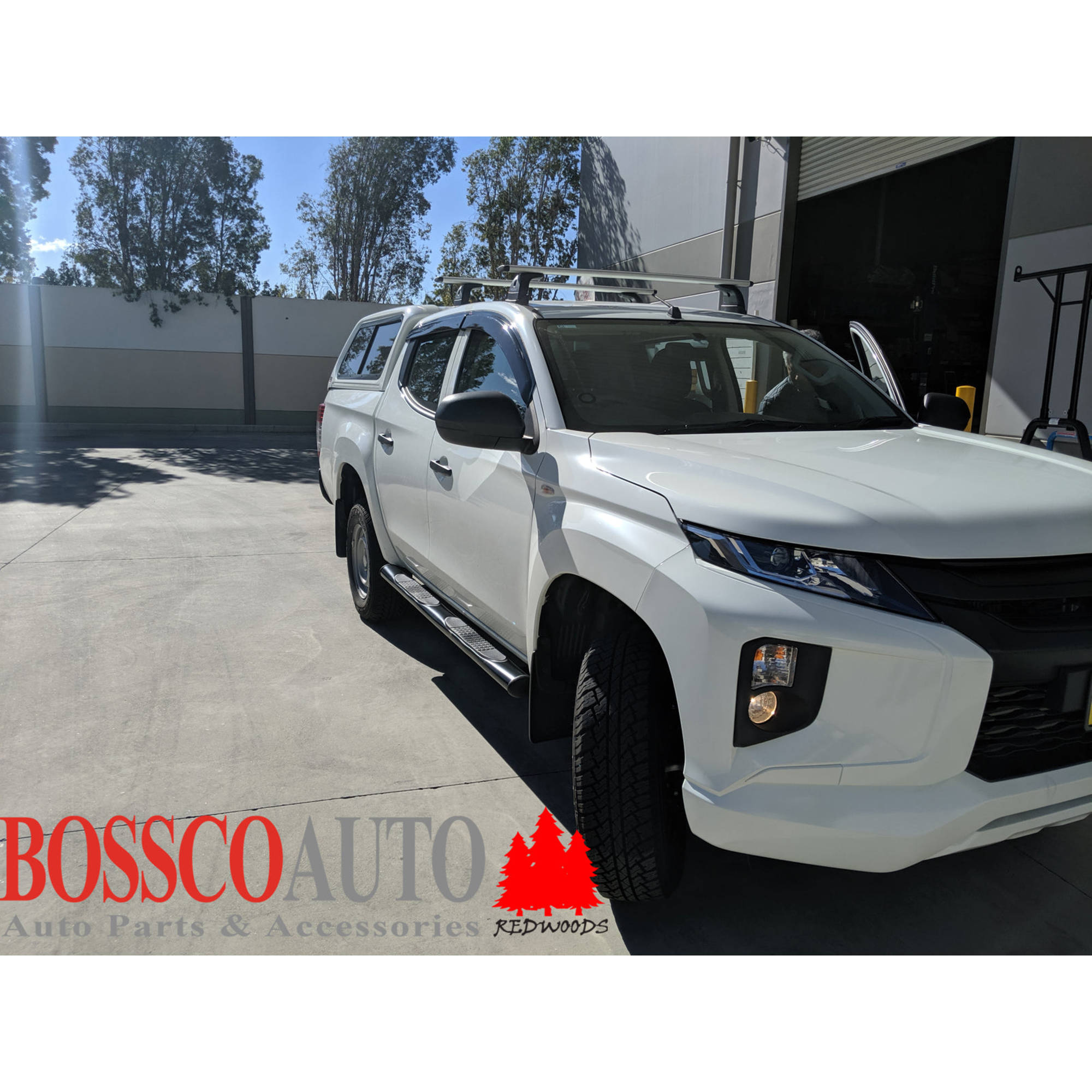 Tinted Slimline Weathershield Suitable For Mitsubishi Triton MR Series 2019-2023