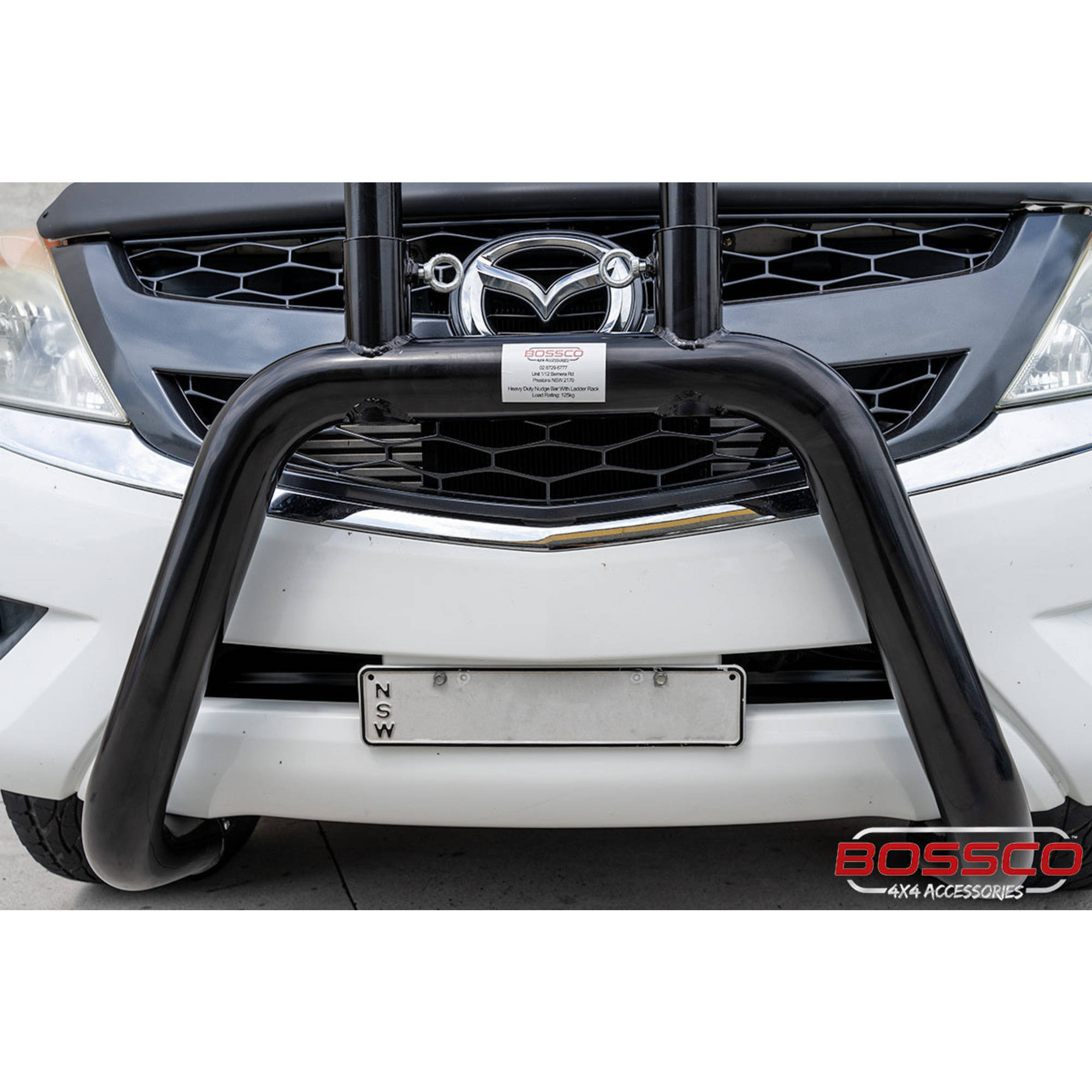 Nudge Bar with 125kg Complianced H-Rack Suitable for Mazda BT-50 BT50 2012-2020