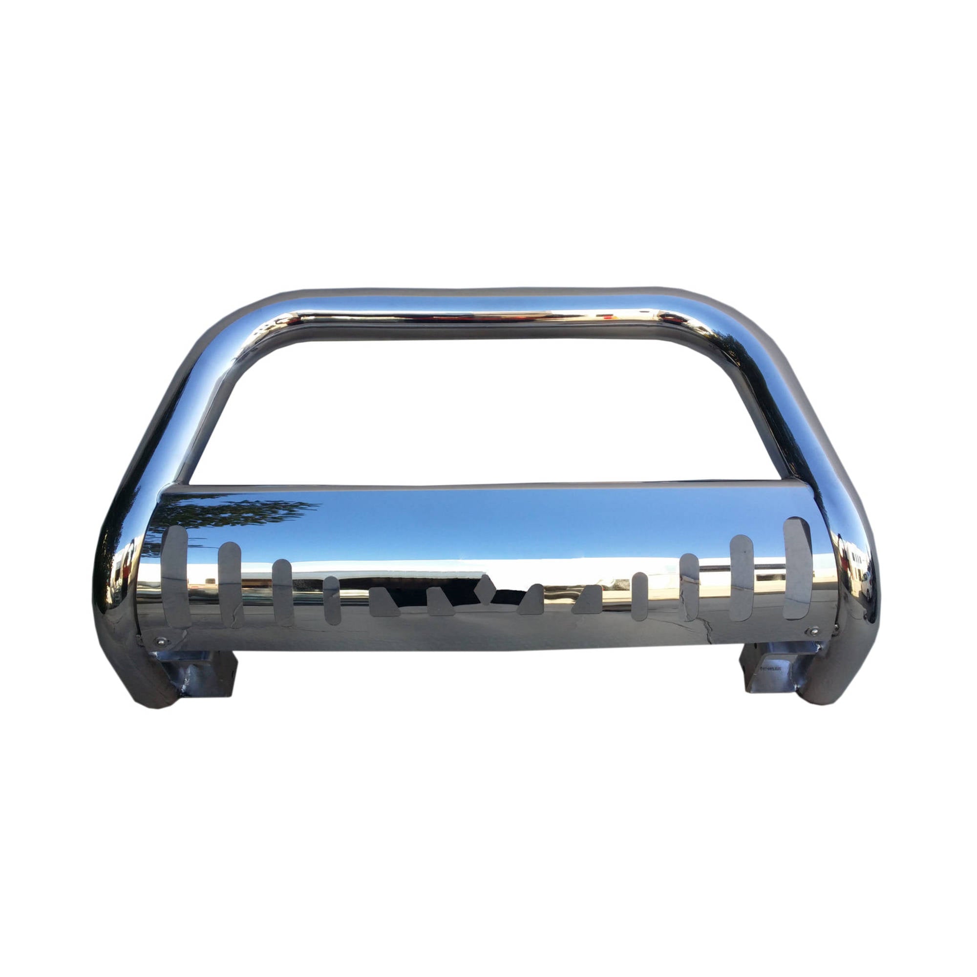 Polished Stainless Steel Nudge Bar Suitable for Mitsubishi Triton MR Series 2018-2023