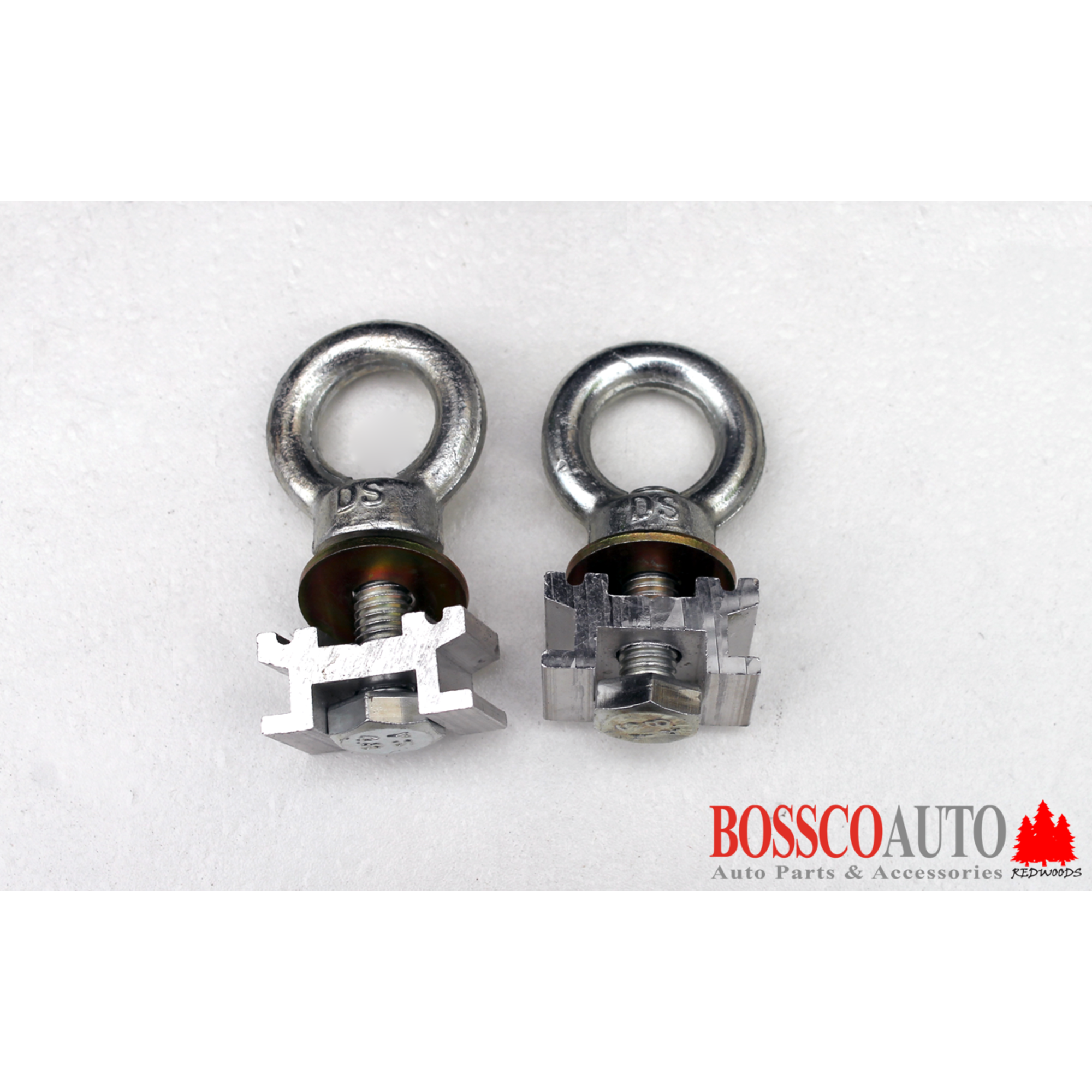 Black Heavy Duty Roof Racks For Gutter Rail Mount Vehicles (Set of 3 racks)