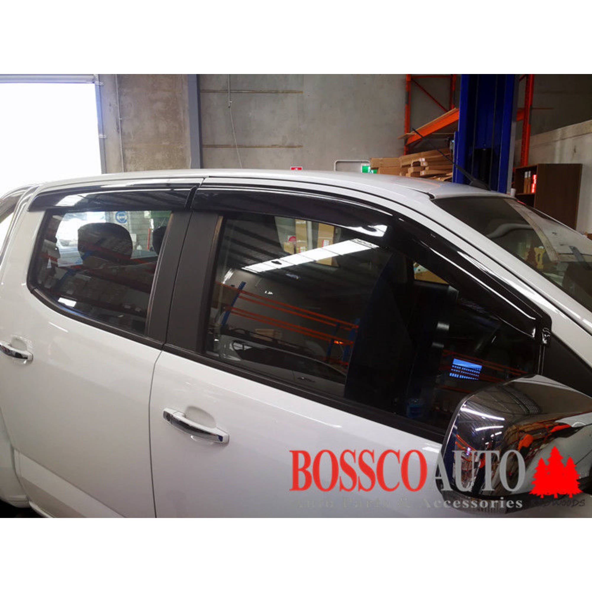 Weather Shields Weathershields Window Visors suitable for Isuzu D-Max Dmax 2012-2019 (Extra cab)