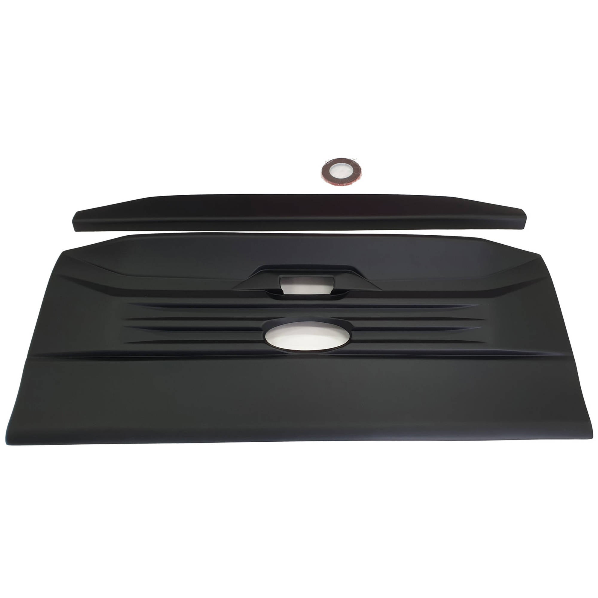 Black Rear Tail Gate Tailgate Cladding Trim Cover Cover Suitable For Ford Ranger PX 2012-2022