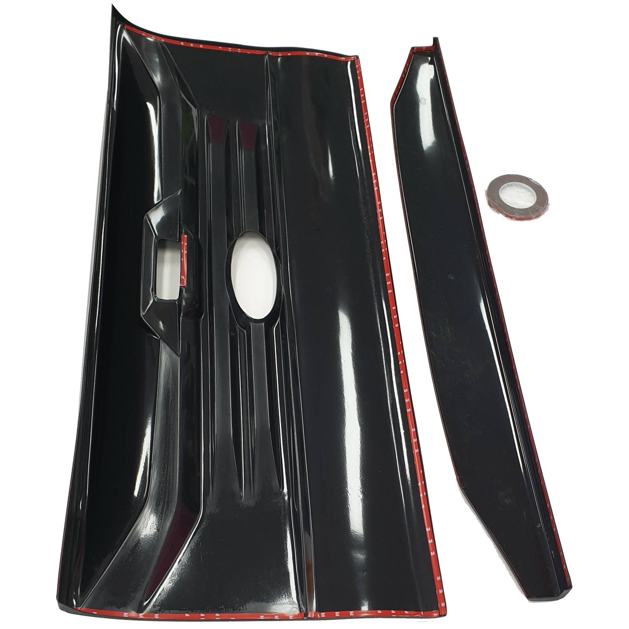 Black Rear Tail Gate Tailgate Cladding Trim Cover Cover Suitable For Ford Ranger PX 2012-2022