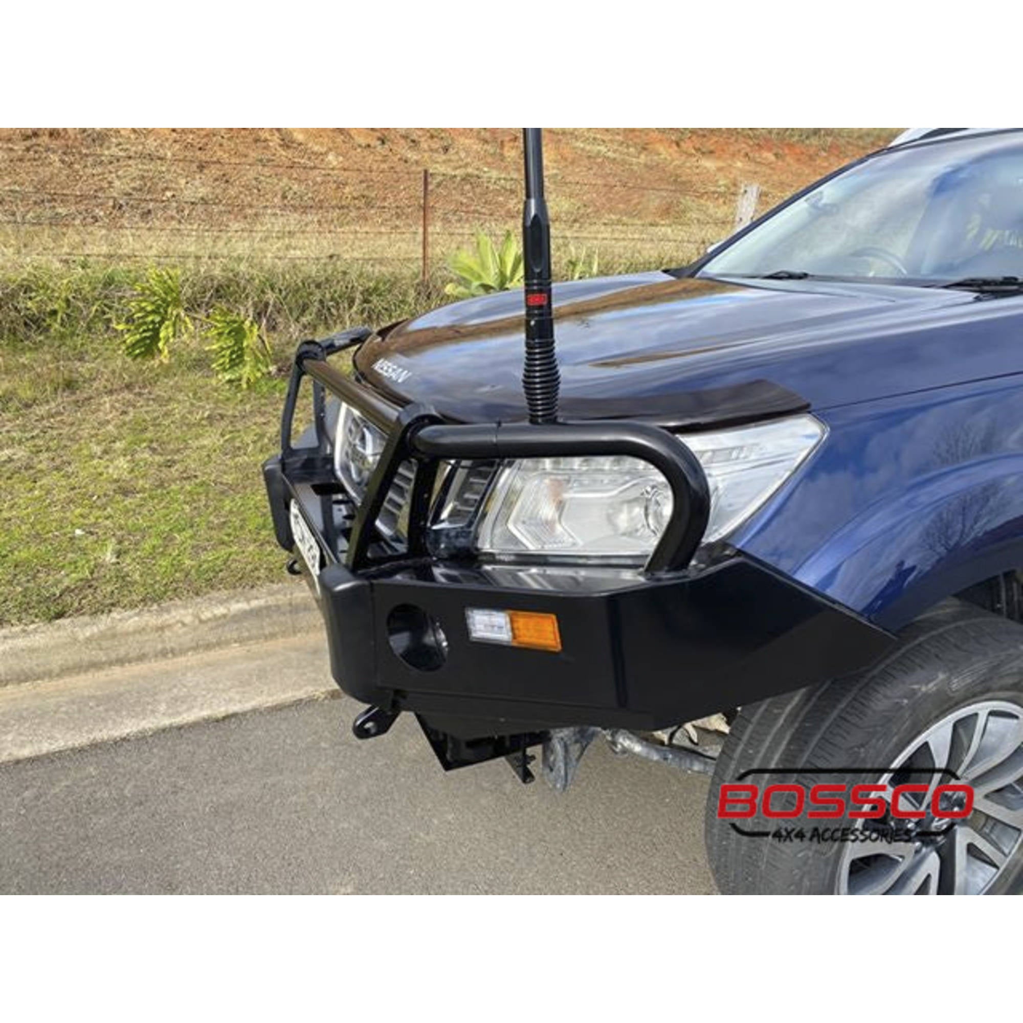 Front Bumper Bar Bullbar suitable for Nissan Navara NP300/D23 2015-2020