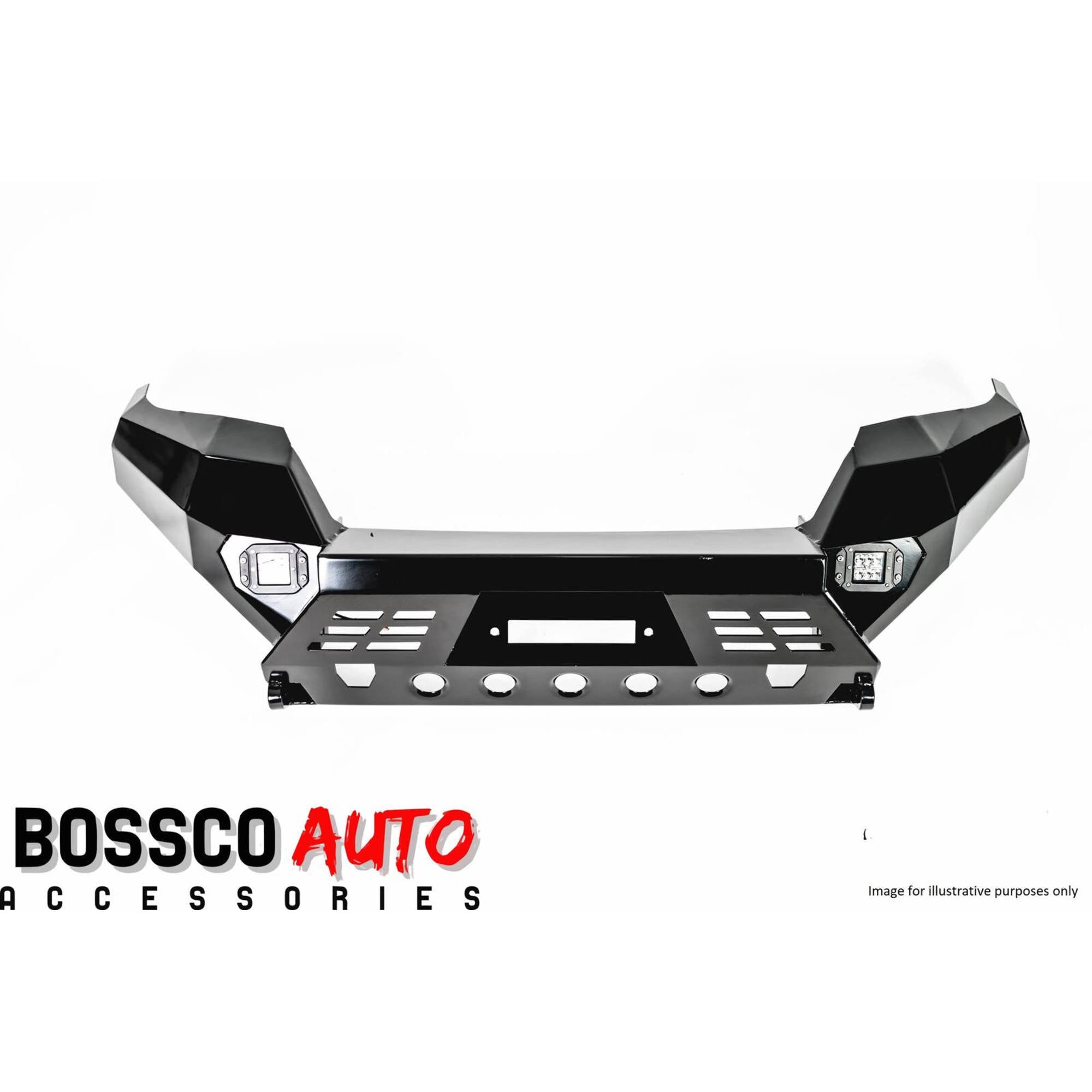 Full Bumper Replacement Steel Bull Bar Bullbar Suitable For Toyota Hilux 2018+