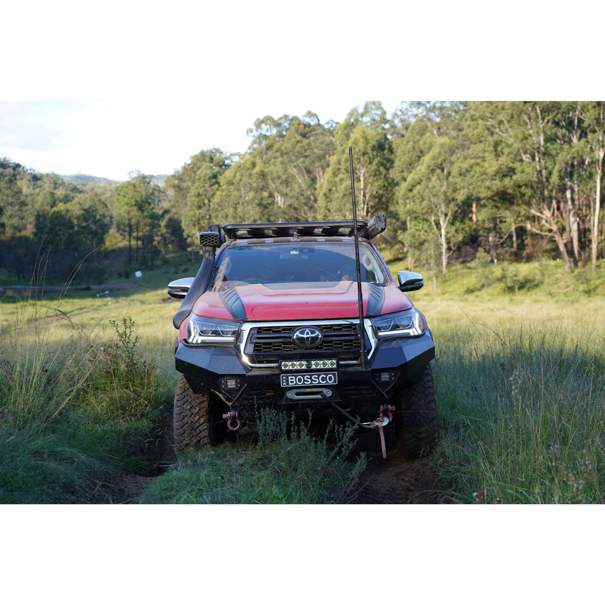 Full Bumper Replacement Steel Bull Bar Bullbar Suitable For Toyota Hilux 2018+