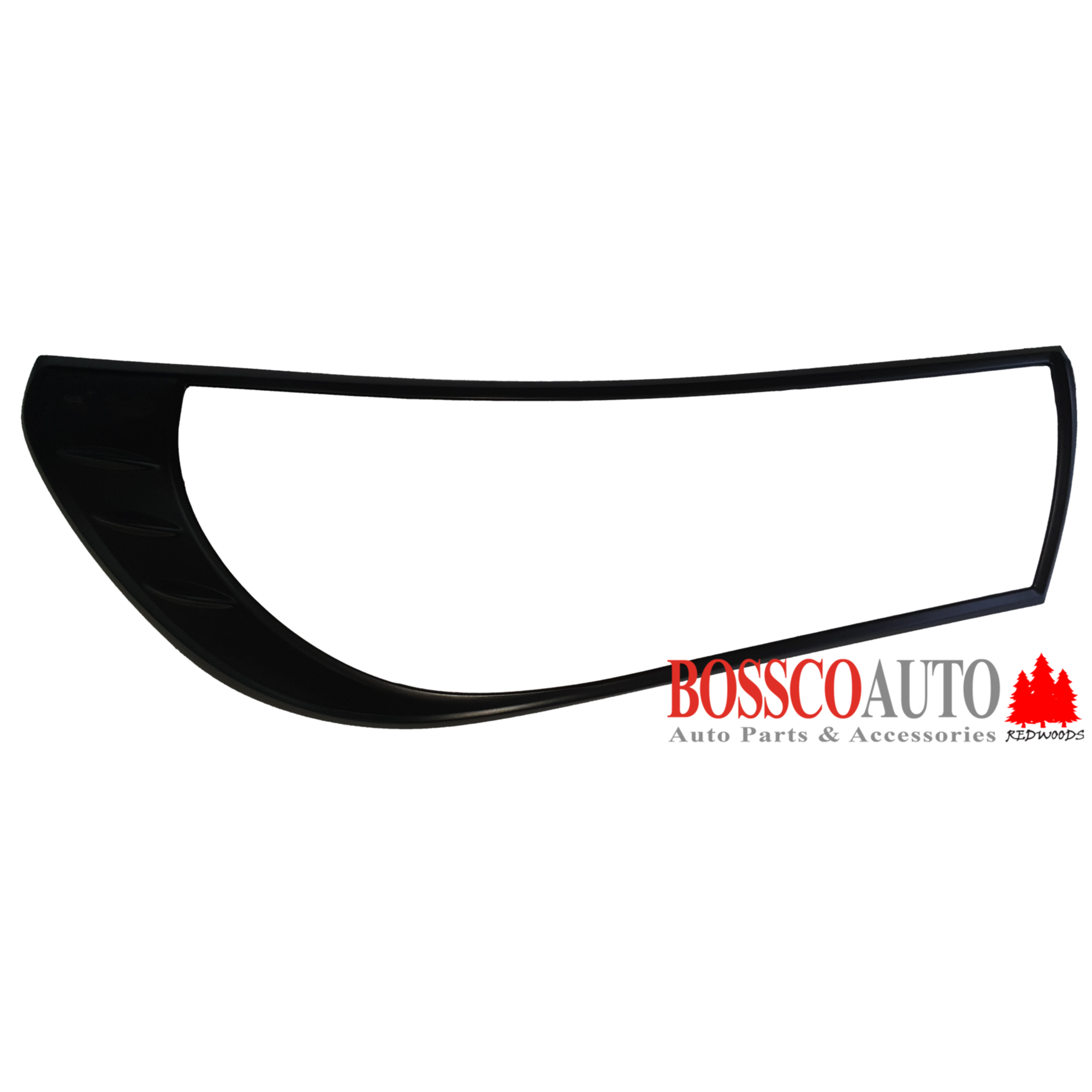 Front Black Headlight Head Light Trim Covers Suitable For Toyota Hilux SR5 2015-2020