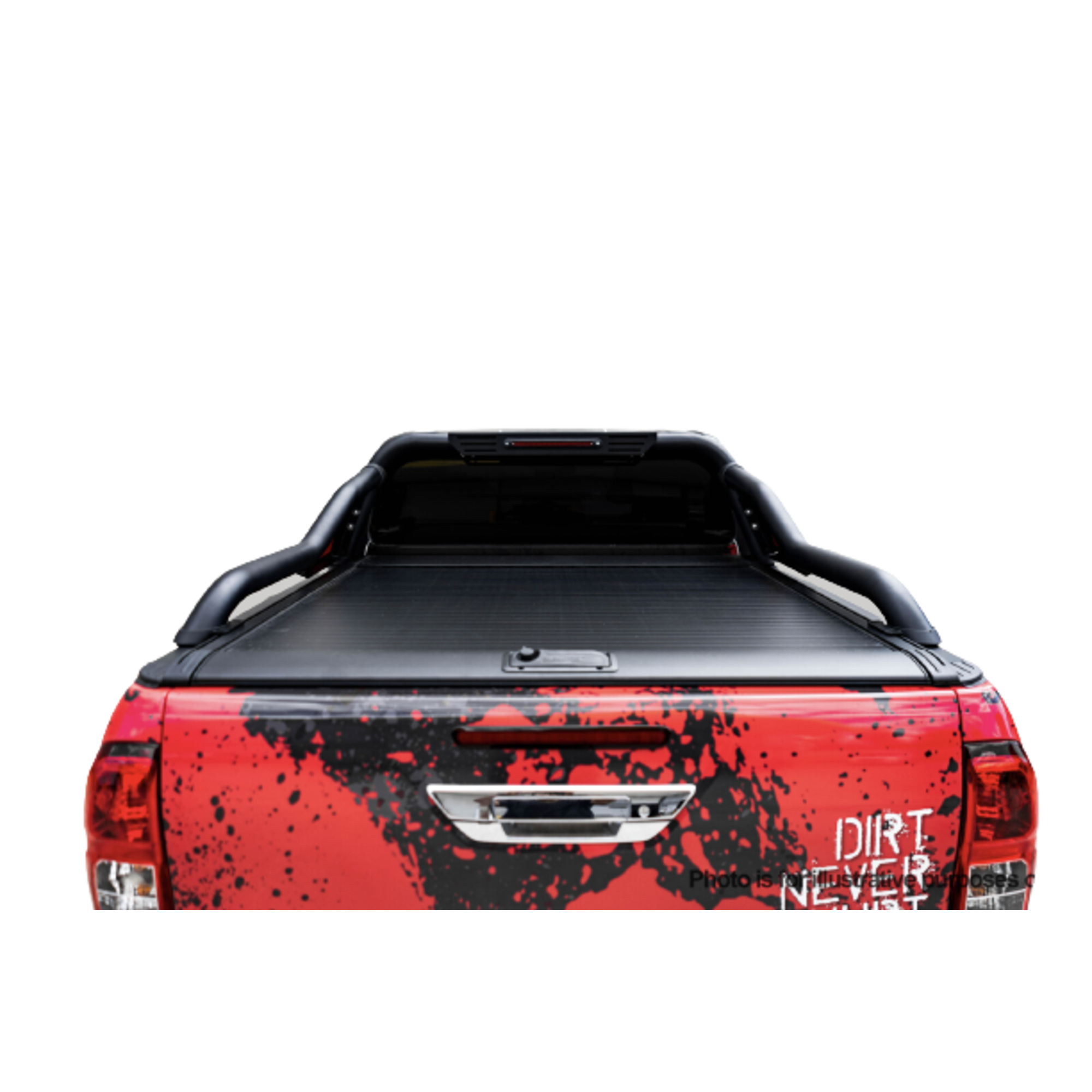 Manual Roller Shutter Tonneau Lid Suitable For Toyota Hilux 2015-2023 SR J Deck