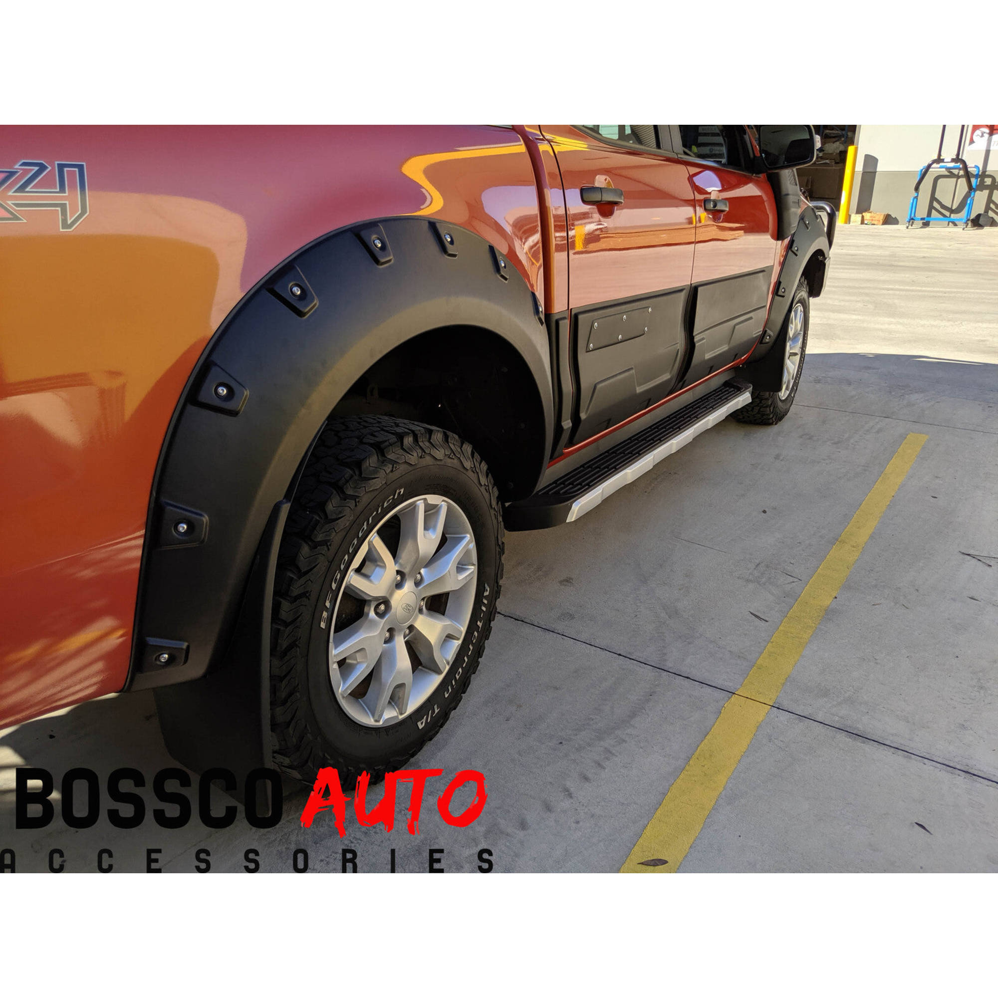 Bush Armour Door Mould Cladding Trim Suitable For Ford Ranger PX 2012-2022