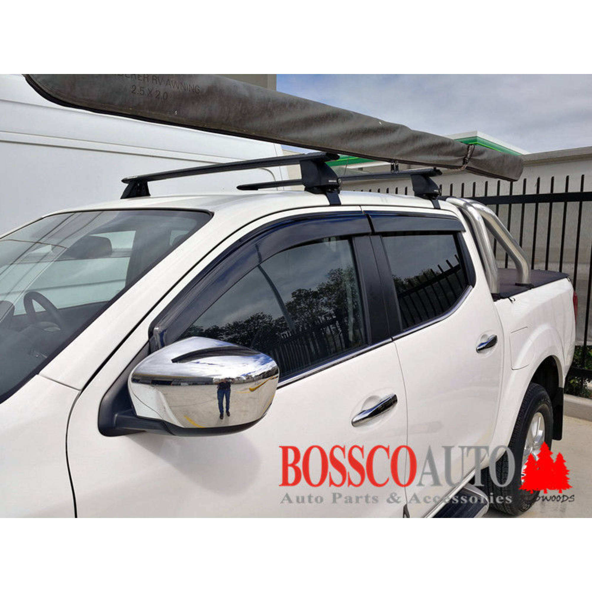 Weather shields suitable for Nissan Navara NP300/D23 2014-2020