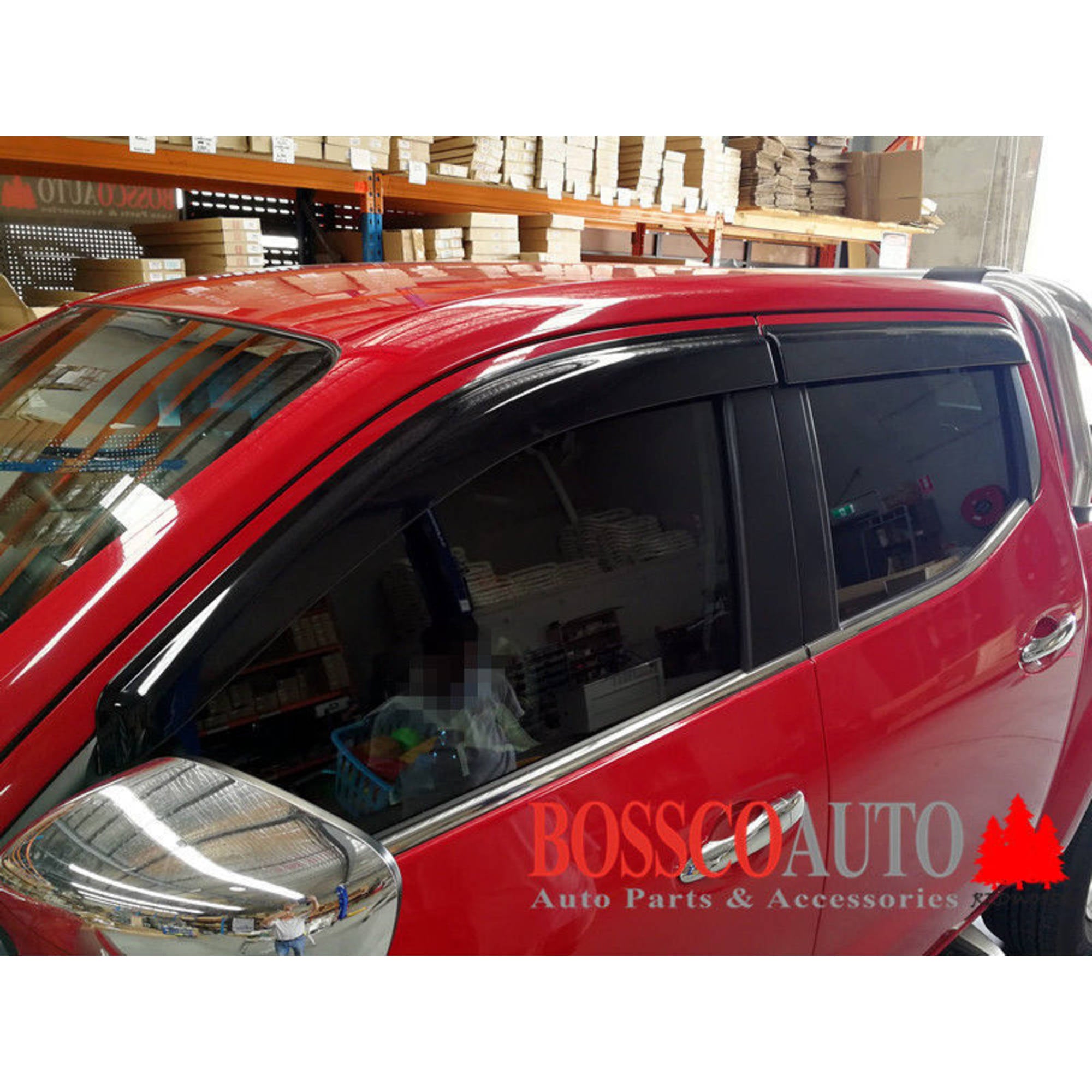 Weather shields suitable for Nissan Navara NP300/D23 2014-2020