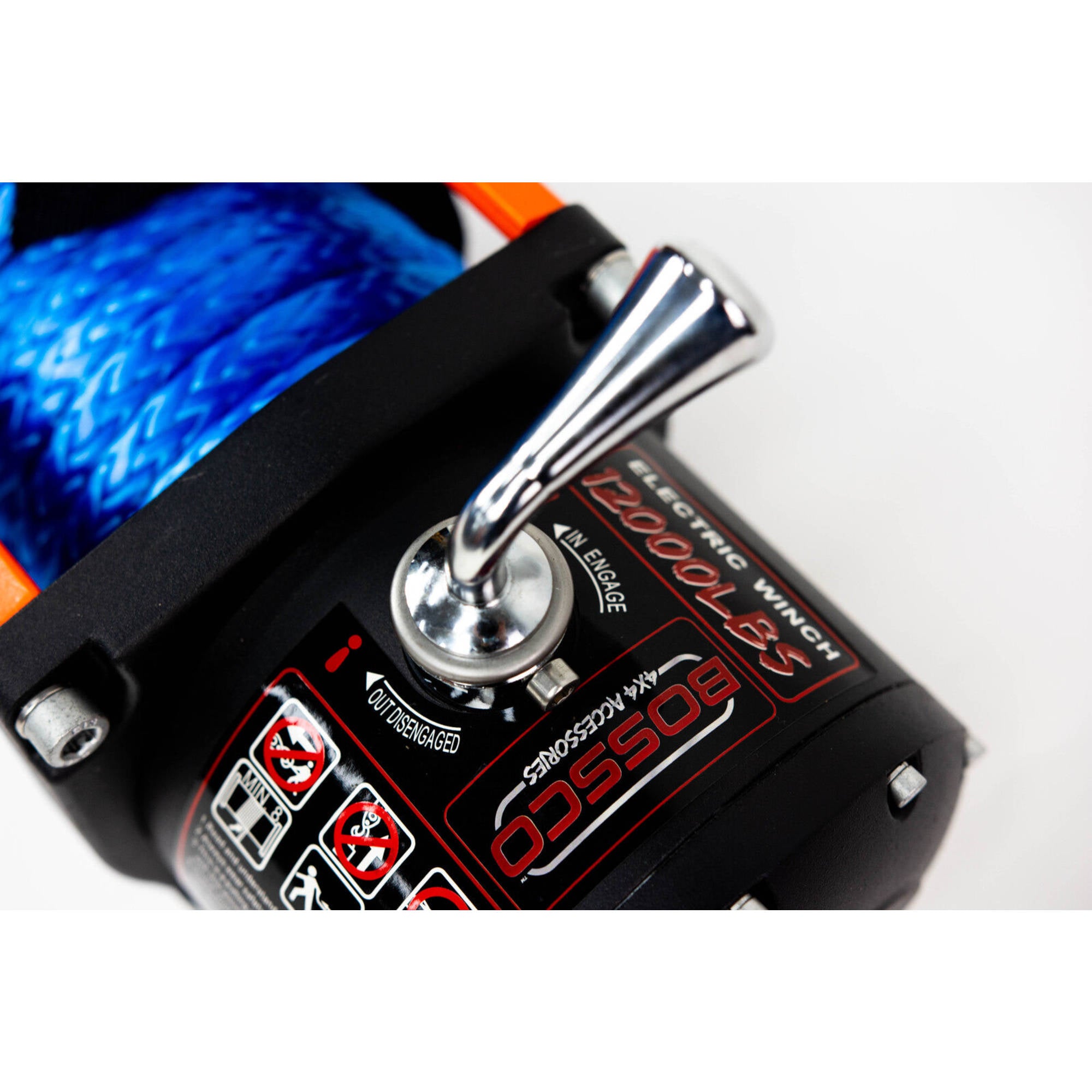 BA 12000lb Premium Electric Winch 12V Synthetic Rope 26M Wireless Remote 4WD 4x4