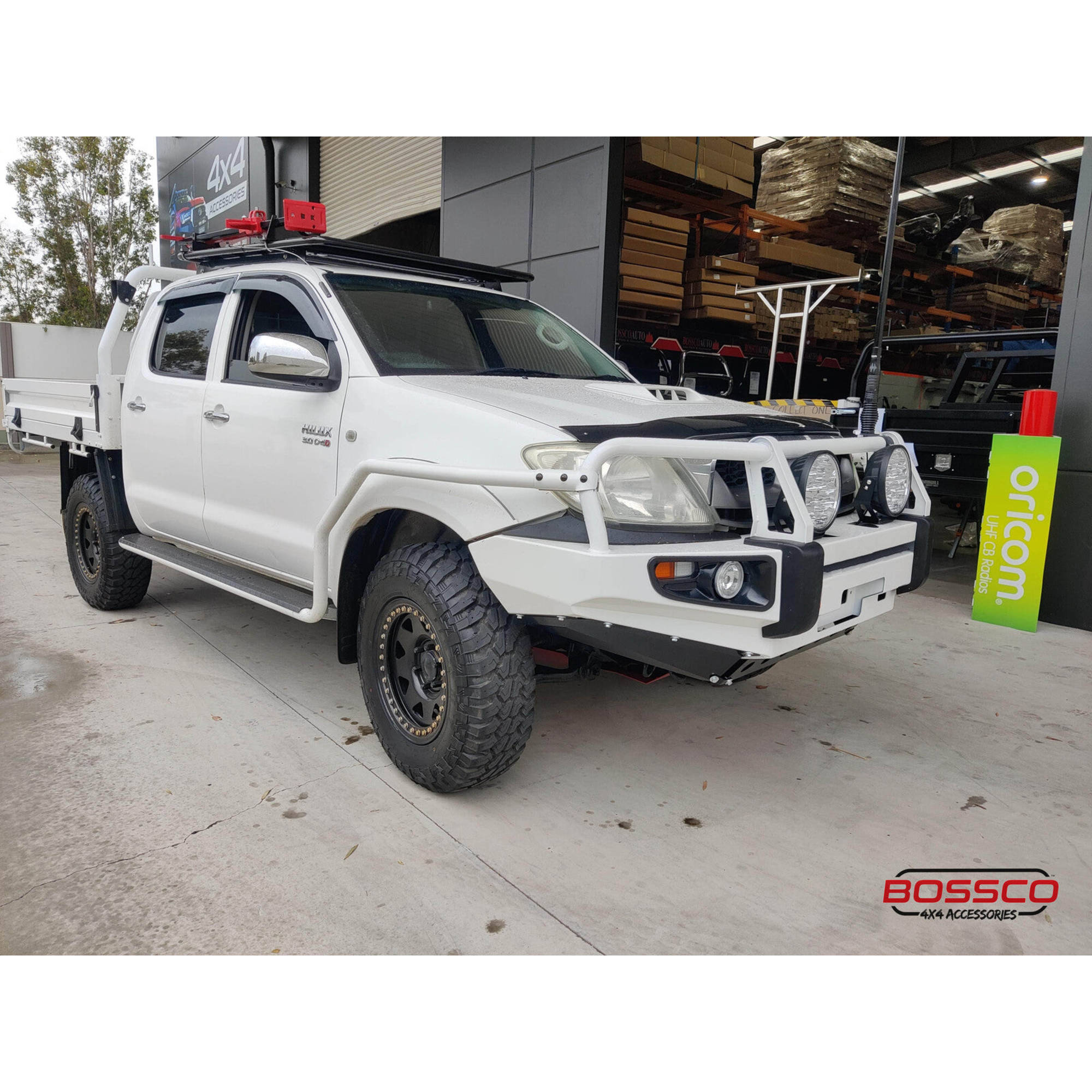 ADR APPROVED Front Bumper Replacement Bull Bar Bullbar Suitable for Toyota Hilux 2005-2011