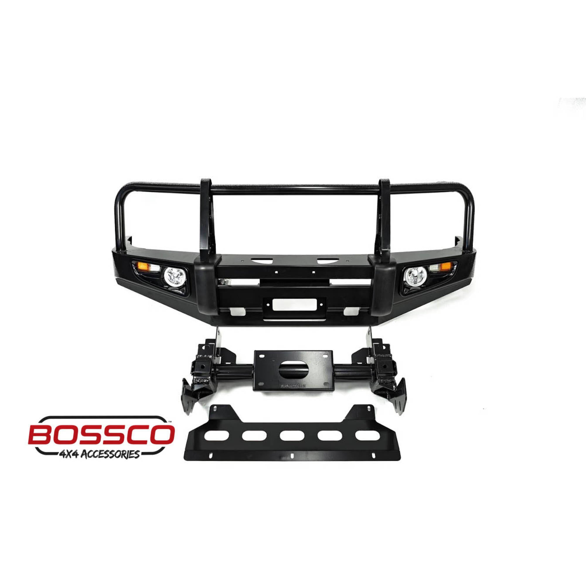 ADR APPROVED Front Bumper Replacement Bull Bar Bullbar Suitable for TOYOTA LANDCRUISER 105 Series