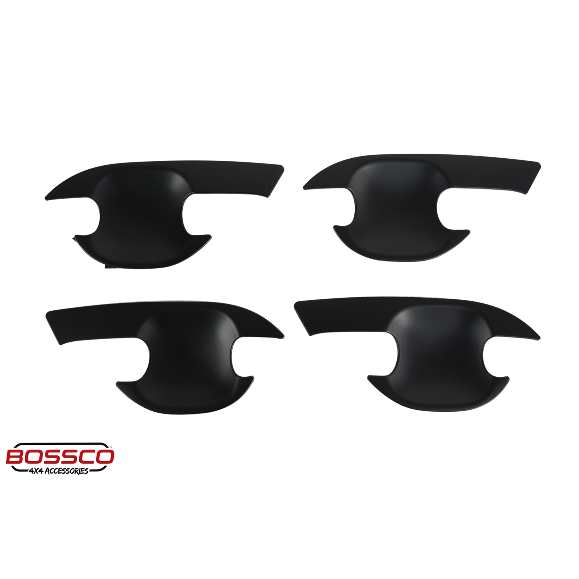 Black Door Handle Bowl Covers Protectors Suitable For Ford Ranger 2012-2022