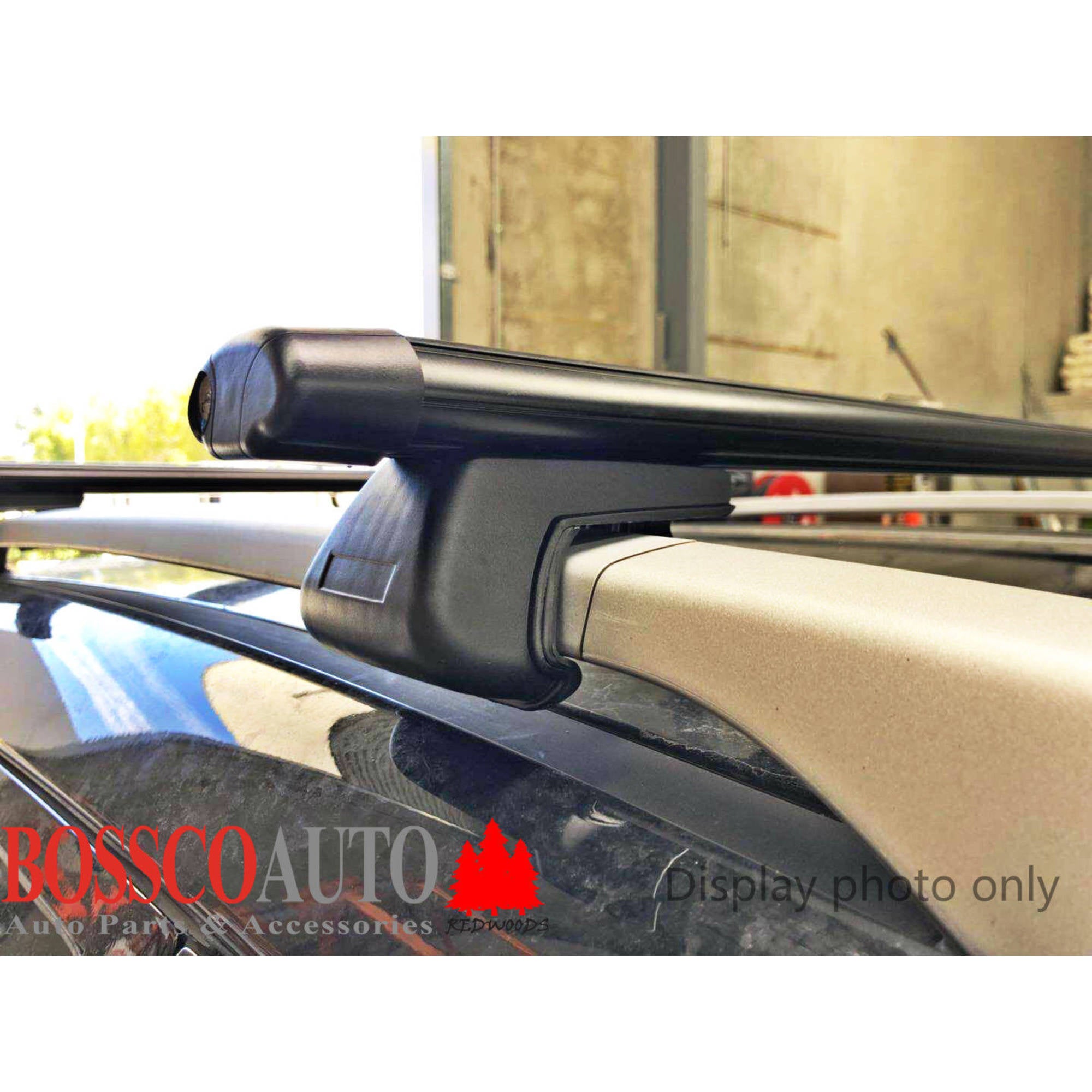 Black Universal 48" Claw-Style Roof Racks Suitable with Roof Rails