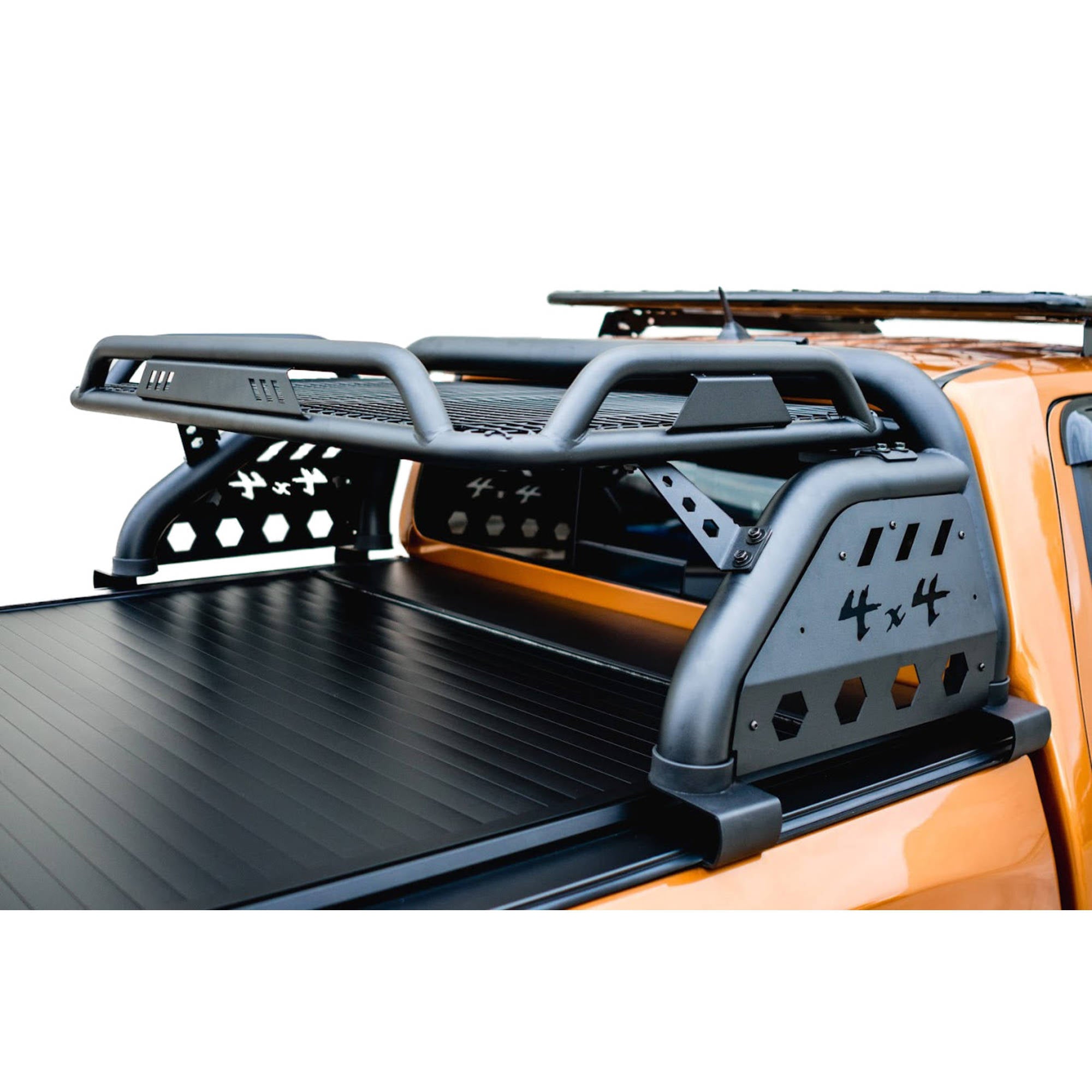 Loaded Sports Roll Bar with Wildtrack Style Manual Roller Shutter Suitable For Nissan Navara NP300 2015-2020