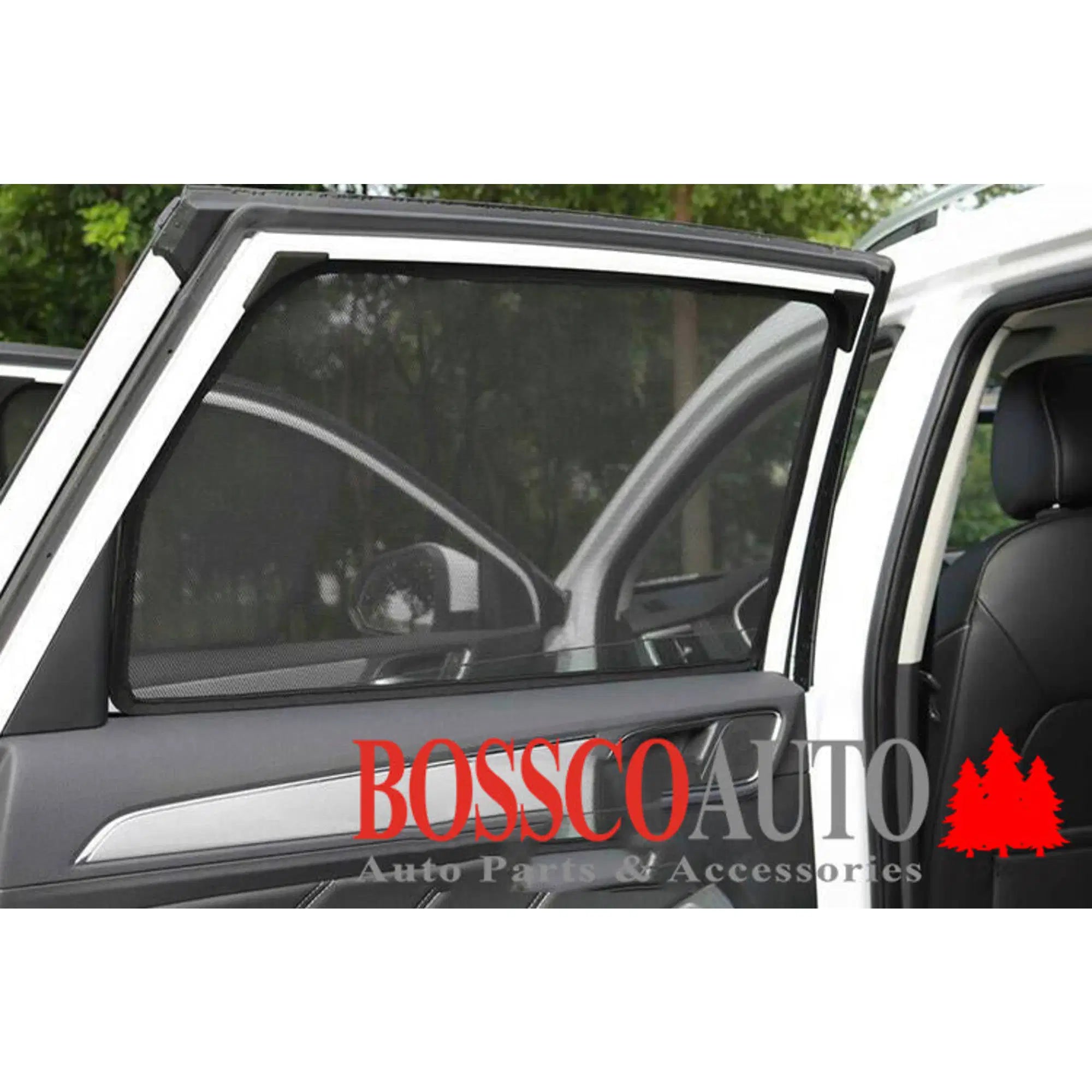 Magnetic Sun Shades for Nissan Navara NP300 D23 Facelift 2021+ | Window Covers