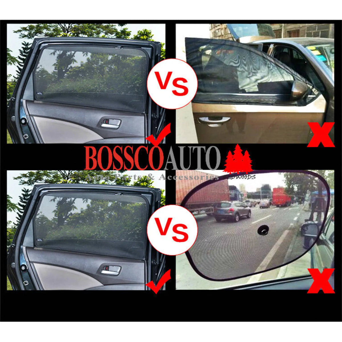 Magnetic Sun Shades for Nissan Navara NP300 D23 Facelift 2021+ | Window Covers