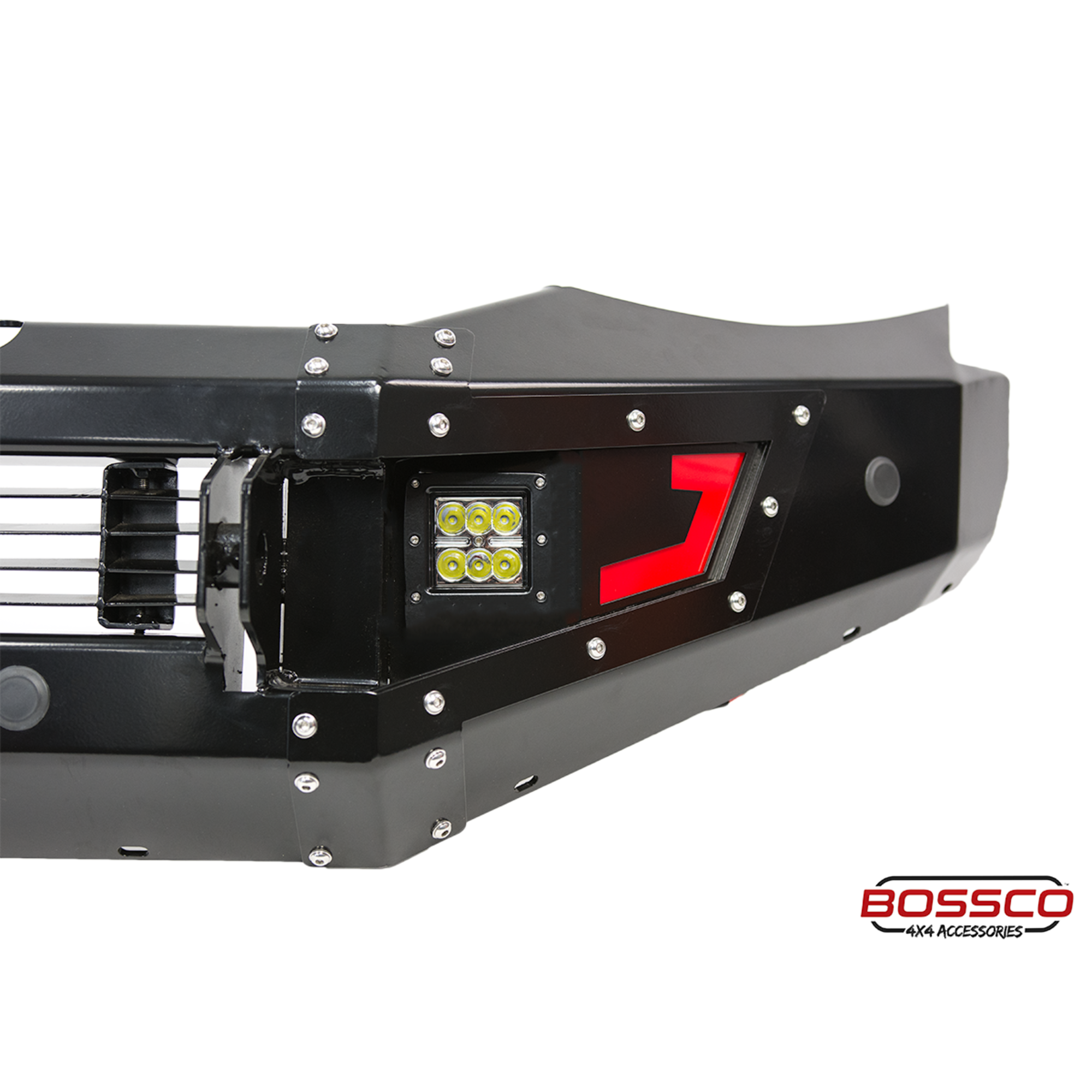 Full Bumper Replacement Steel No Loop Bullbar Suitable For Ford Ranger PX 2012-2015