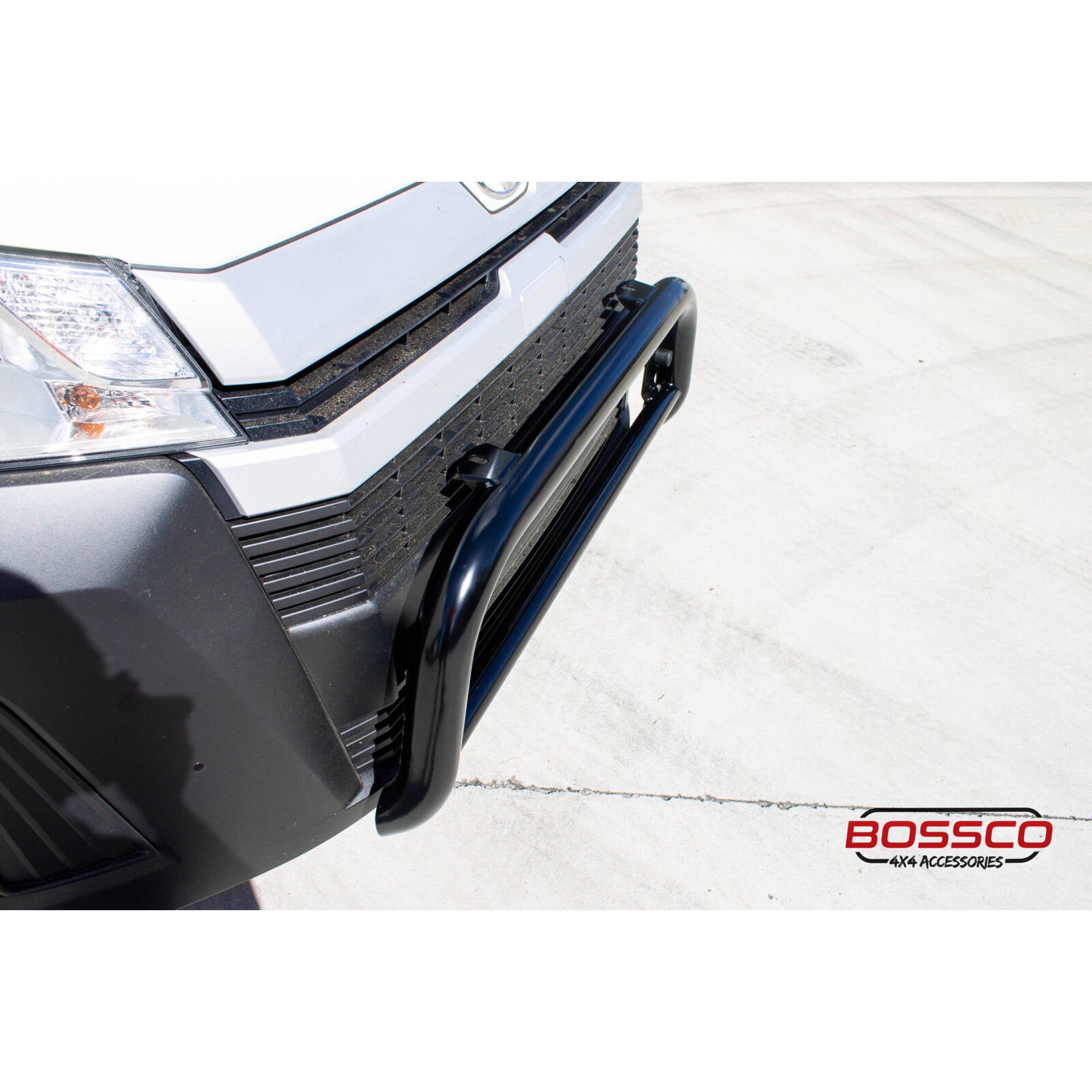 Black Nudge Bar Suitable For Toyota Hiace SLWB 2019-2023