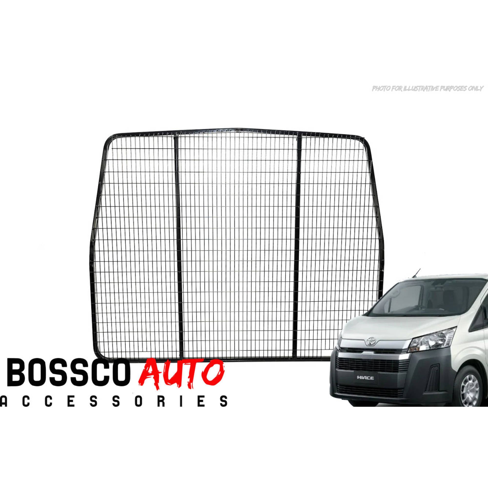Cargo Barrier Suitable For Toyota Hiace LWB 2019-2024