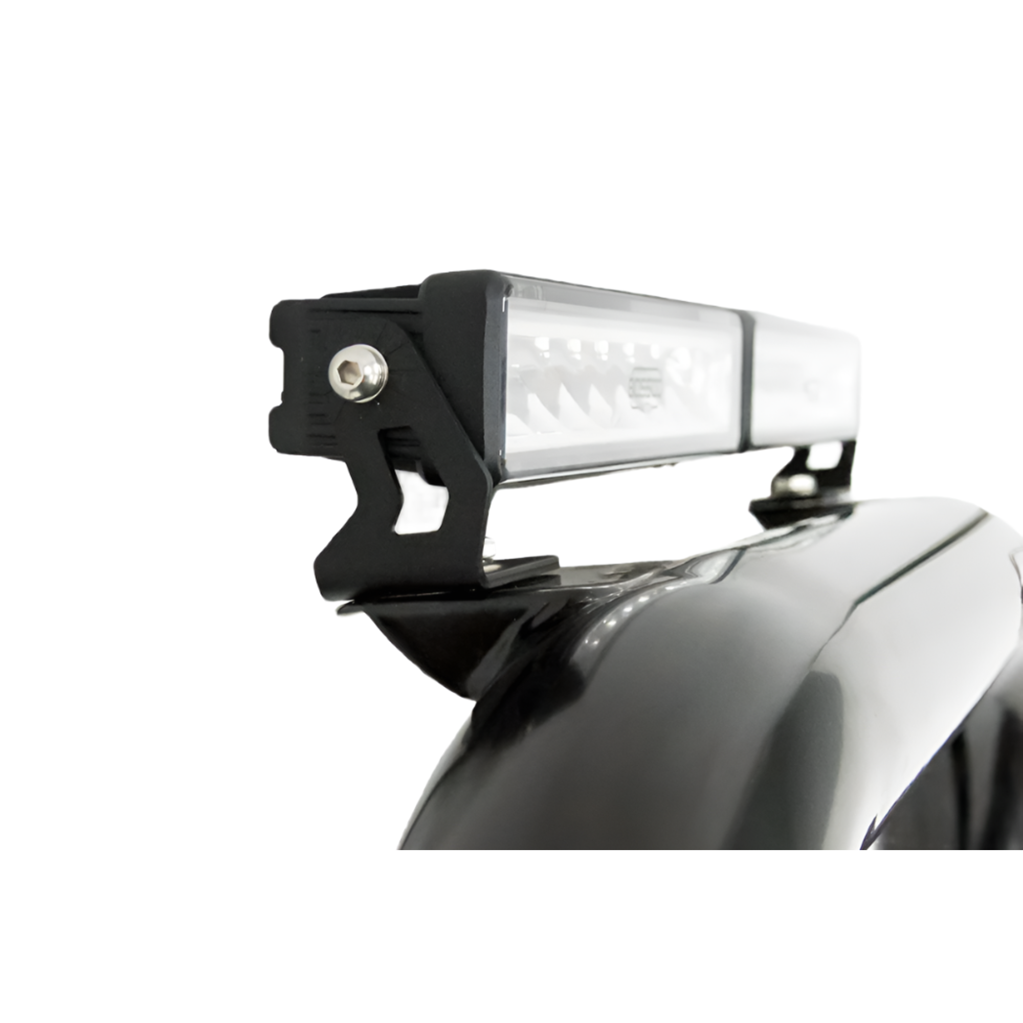 Black Nudge bar suitable for Isuzu D-MAX / MU-X 2012-2019 w/ 20" Modular Single Row LED Light Bar