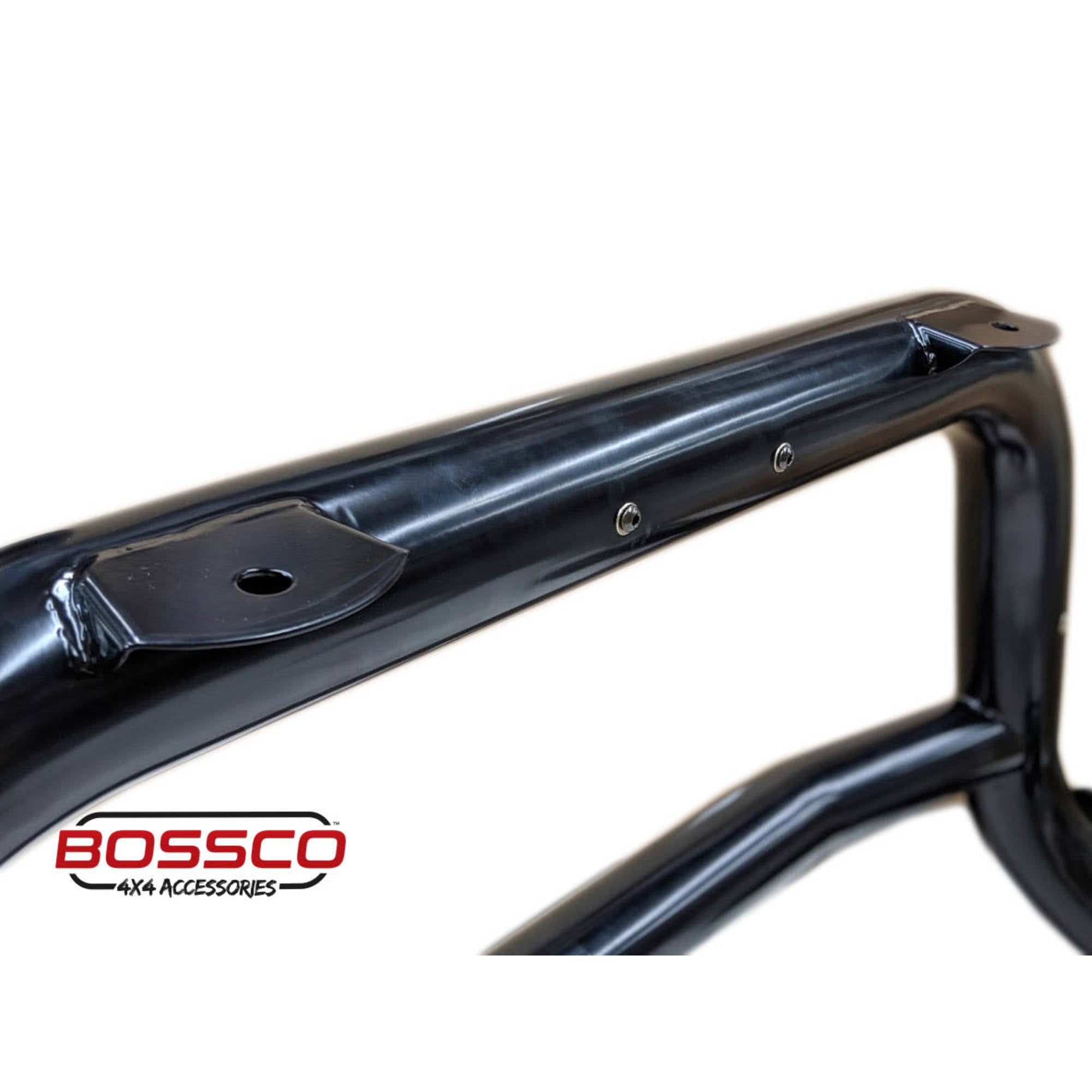 Black Nudge bar suitable for Isuzu D-MAX / MU-X 2012-2019 w/ 20" Modular Single Row LED Light Bar
